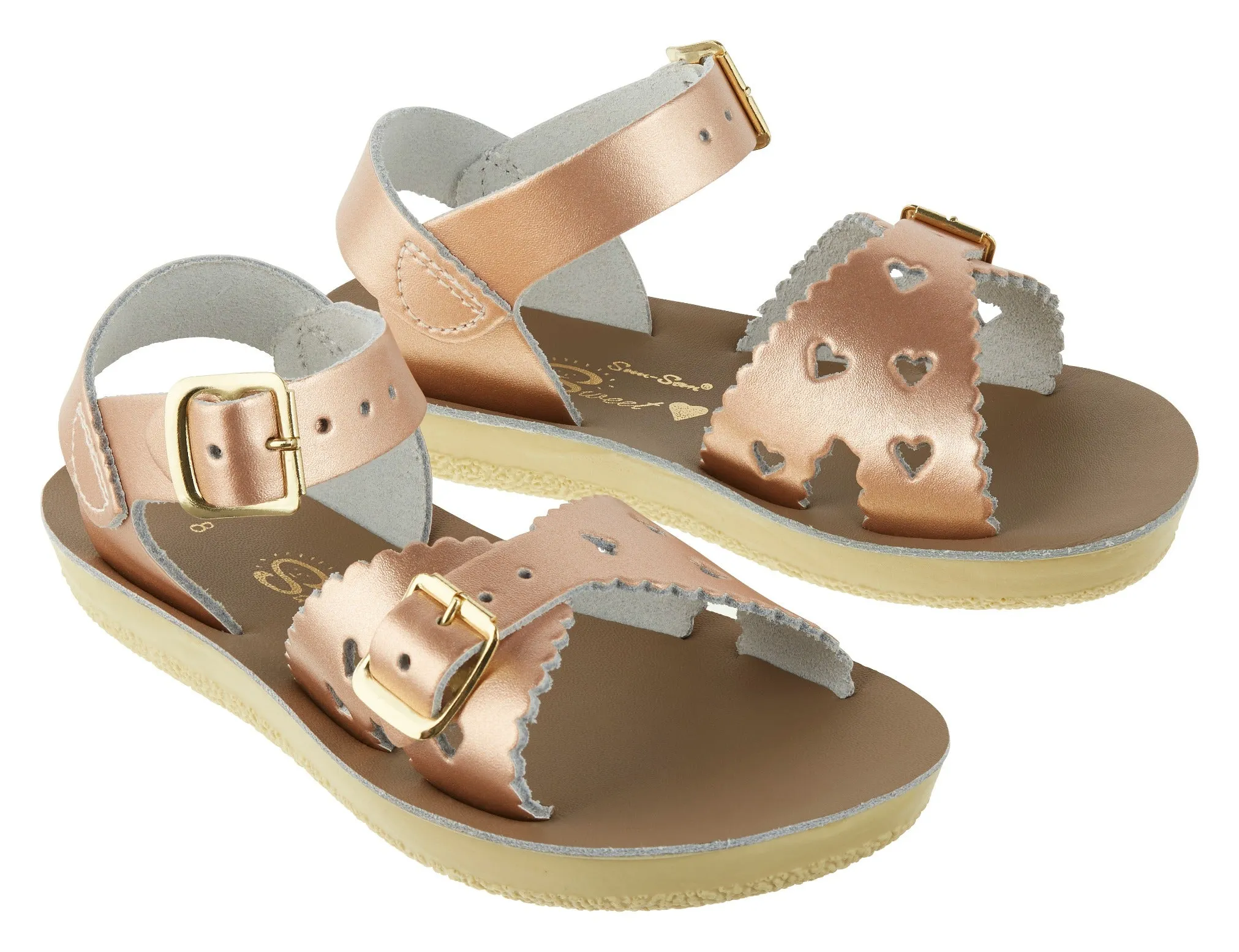 (1421) Salt-Water Sandal Sweetheart - ROSE GOLD