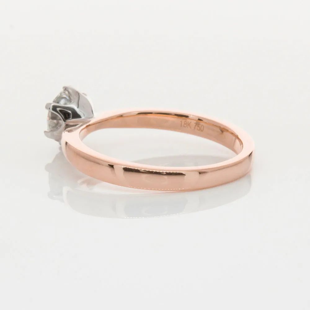 18ct Rose Gold 1.00ct Diamond Nova Ring