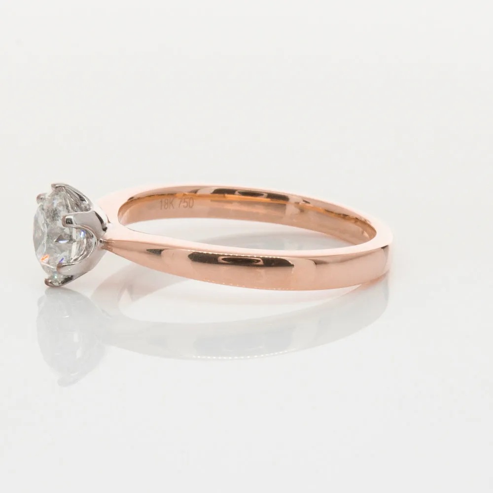 18ct Rose Gold 1.00ct Diamond Nova Ring