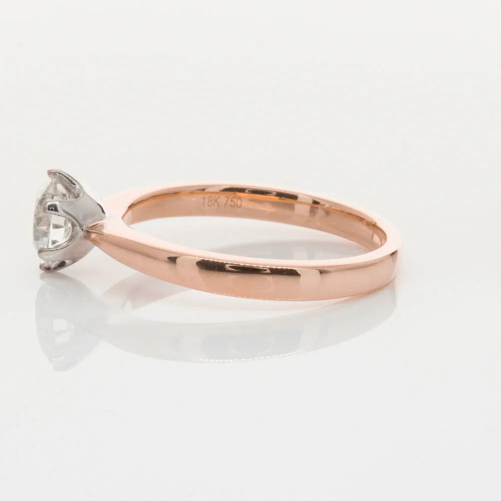 18ct Rose Gold 1.00ct Diamond Nova Ring