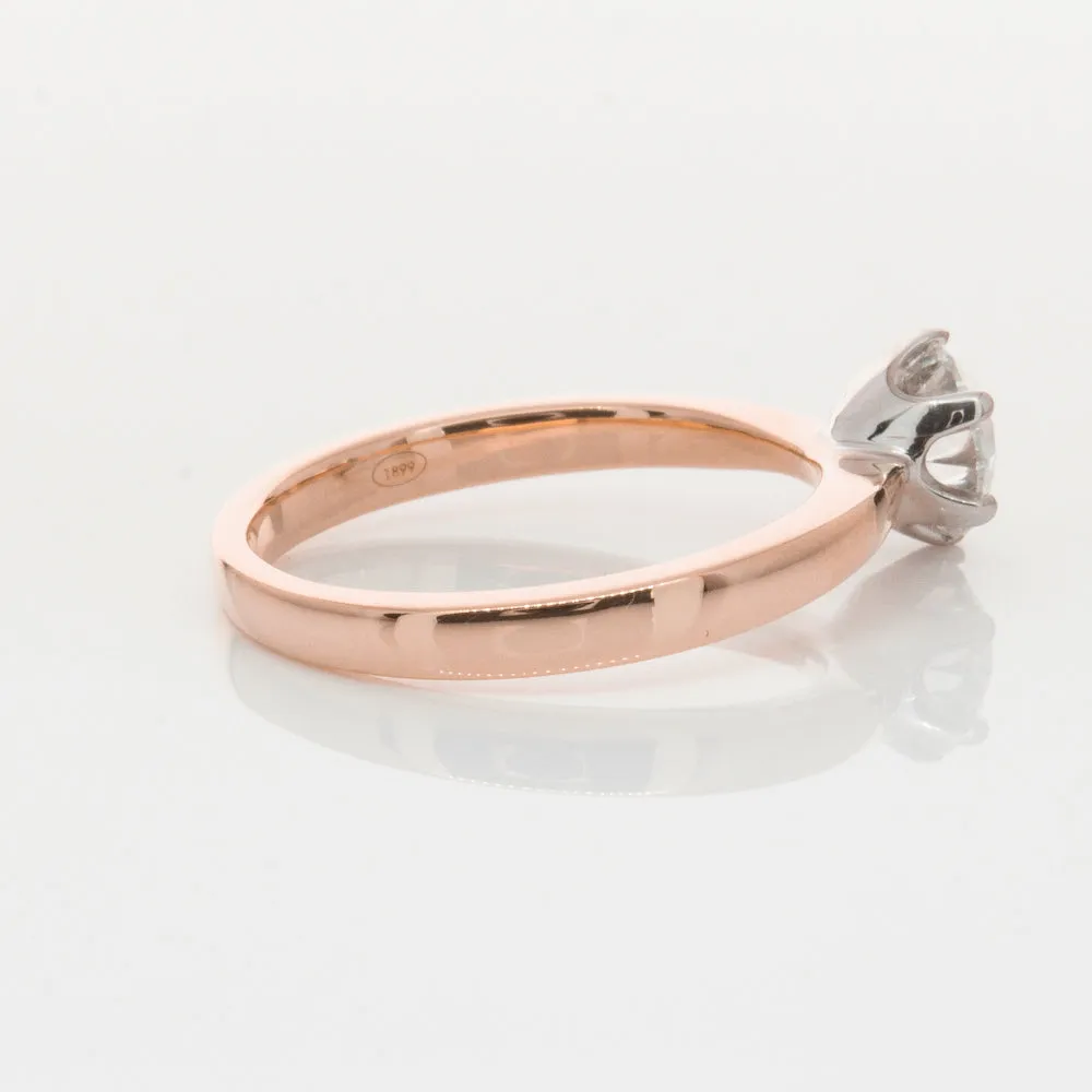 18ct Rose Gold 1.00ct Diamond Nova Ring