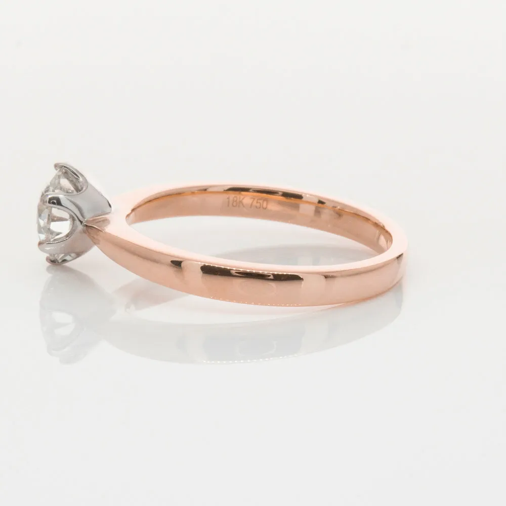 18ct Rose Gold 1.00ct Diamond Nova Ring