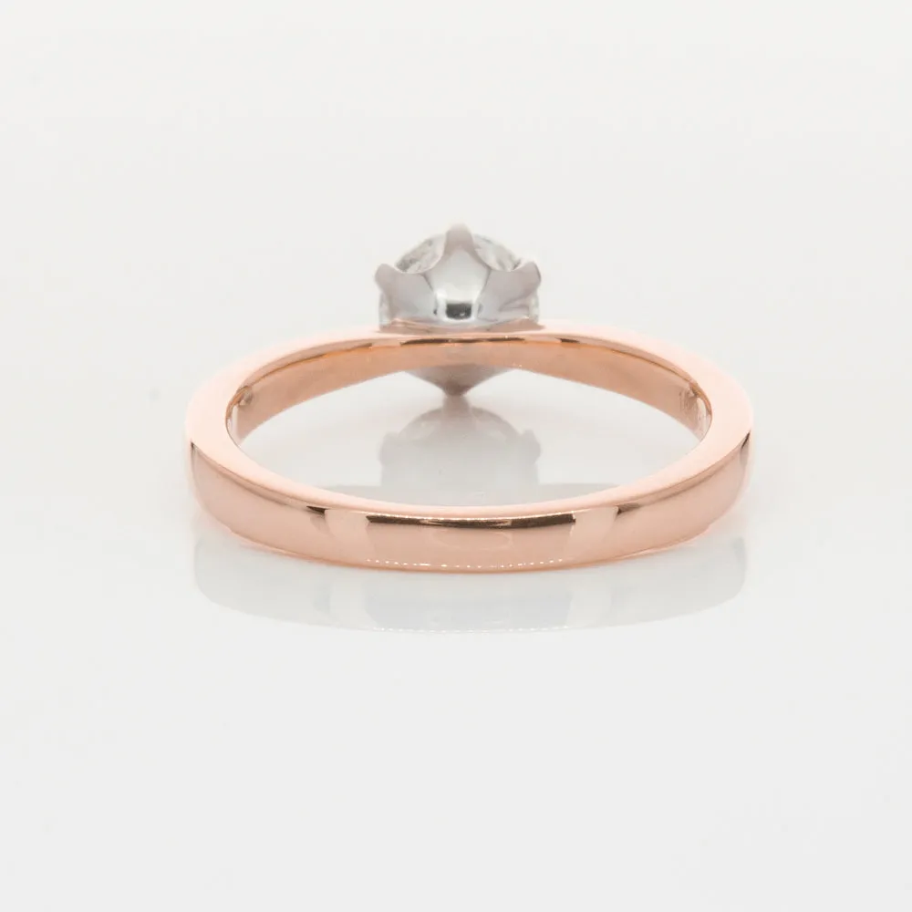 18ct Rose Gold 1.00ct Diamond Nova Ring