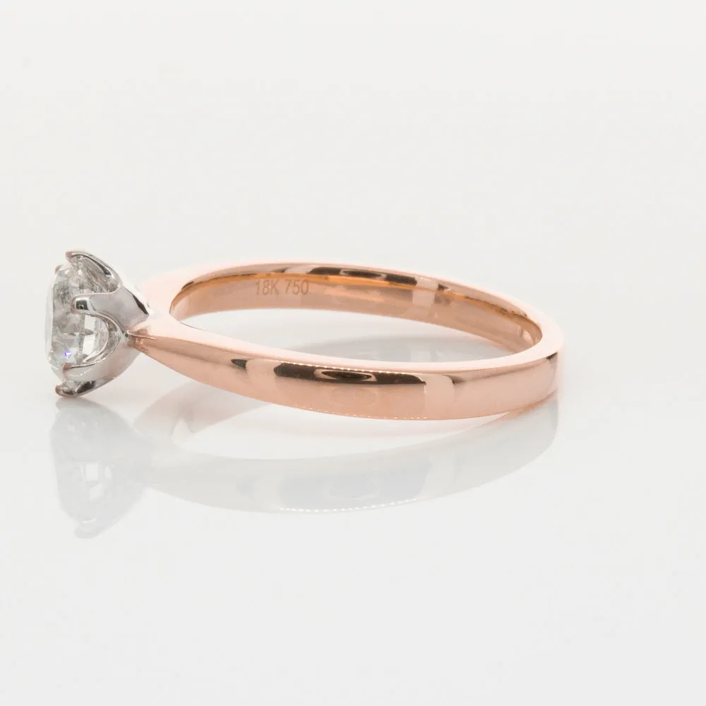 18ct Rose Gold 1.00ct Diamond Nova Ring