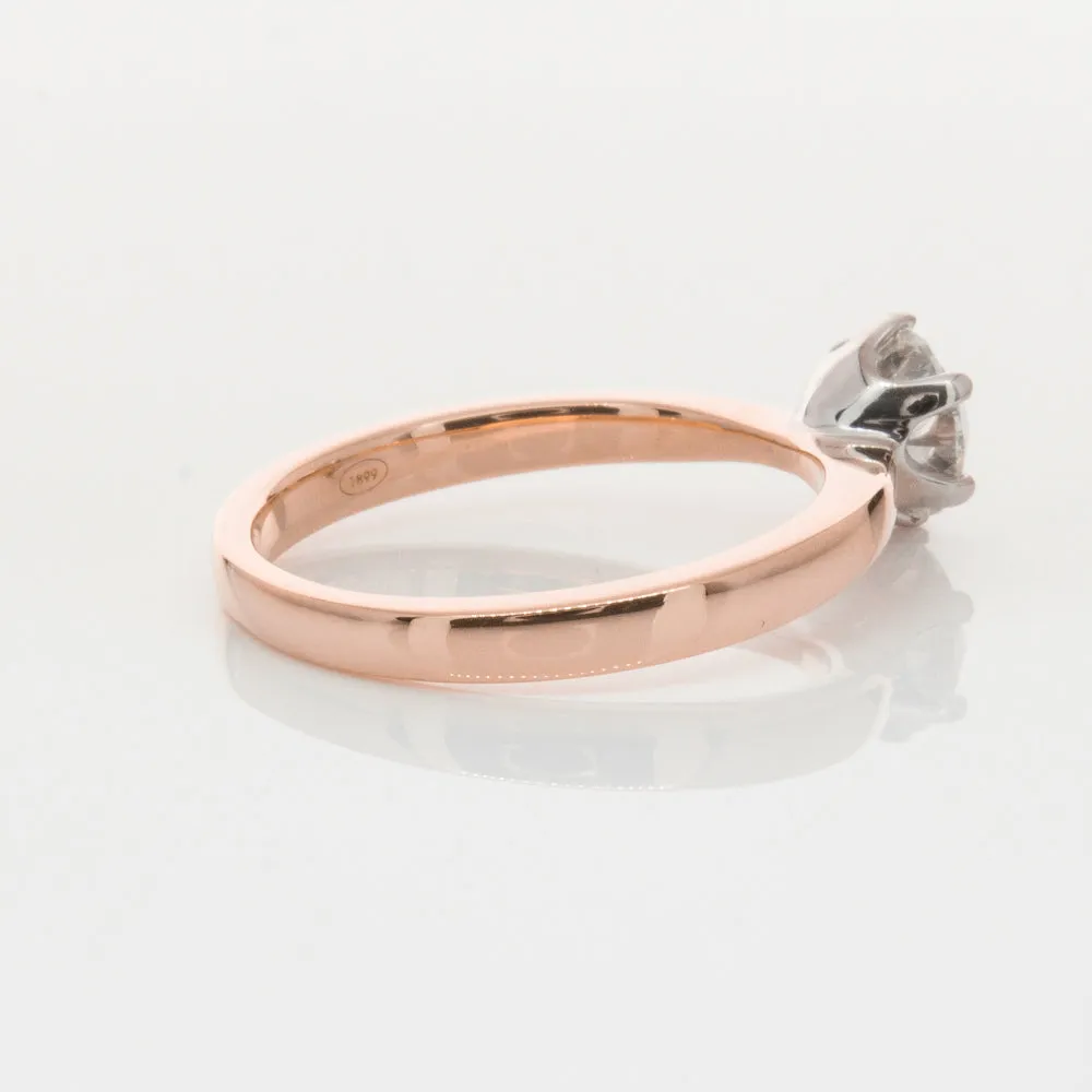 18ct Rose Gold 1.00ct Diamond Nova Ring