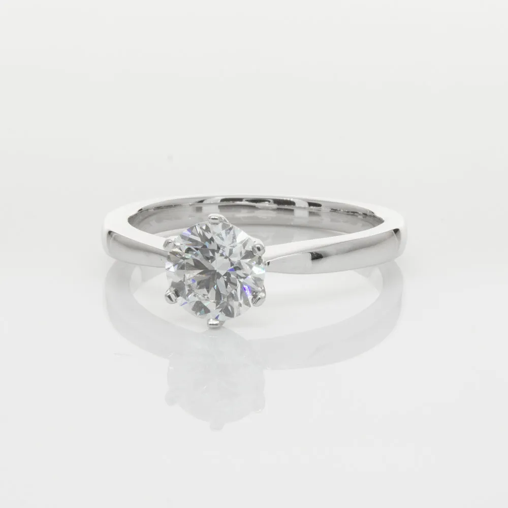 18ct White Gold 1.00ct Diamond Nova Ring