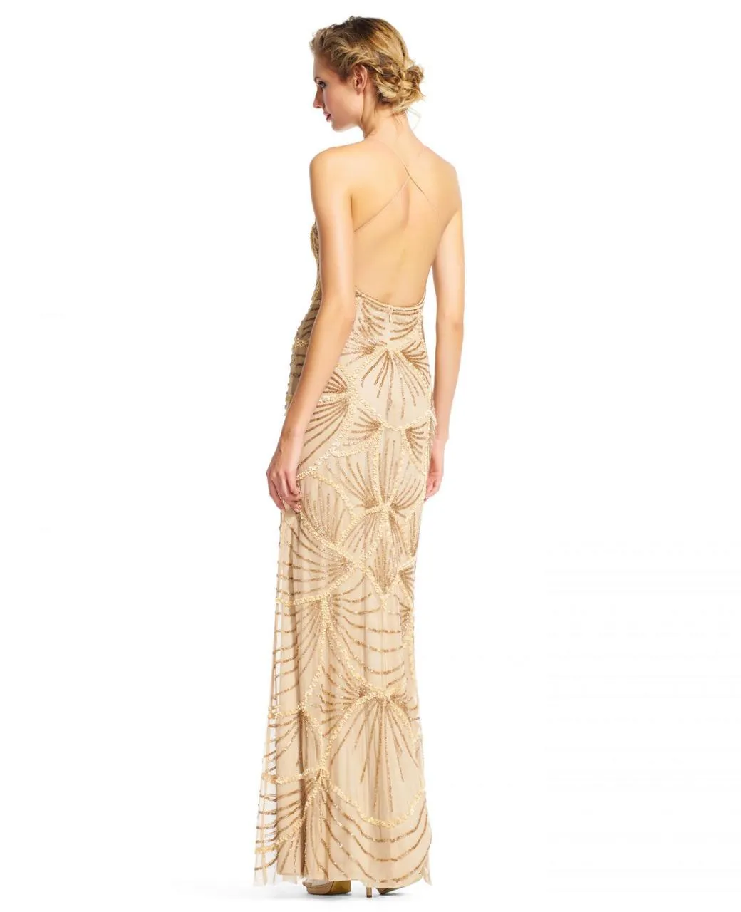 Adrianna Papell - Halter Long Dress AP1E200177