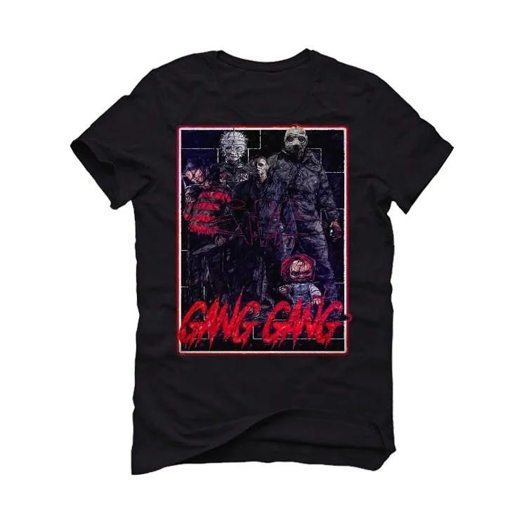 Air Jordan 14 Red Lipstick Black T-Shirt (GANG GANG)