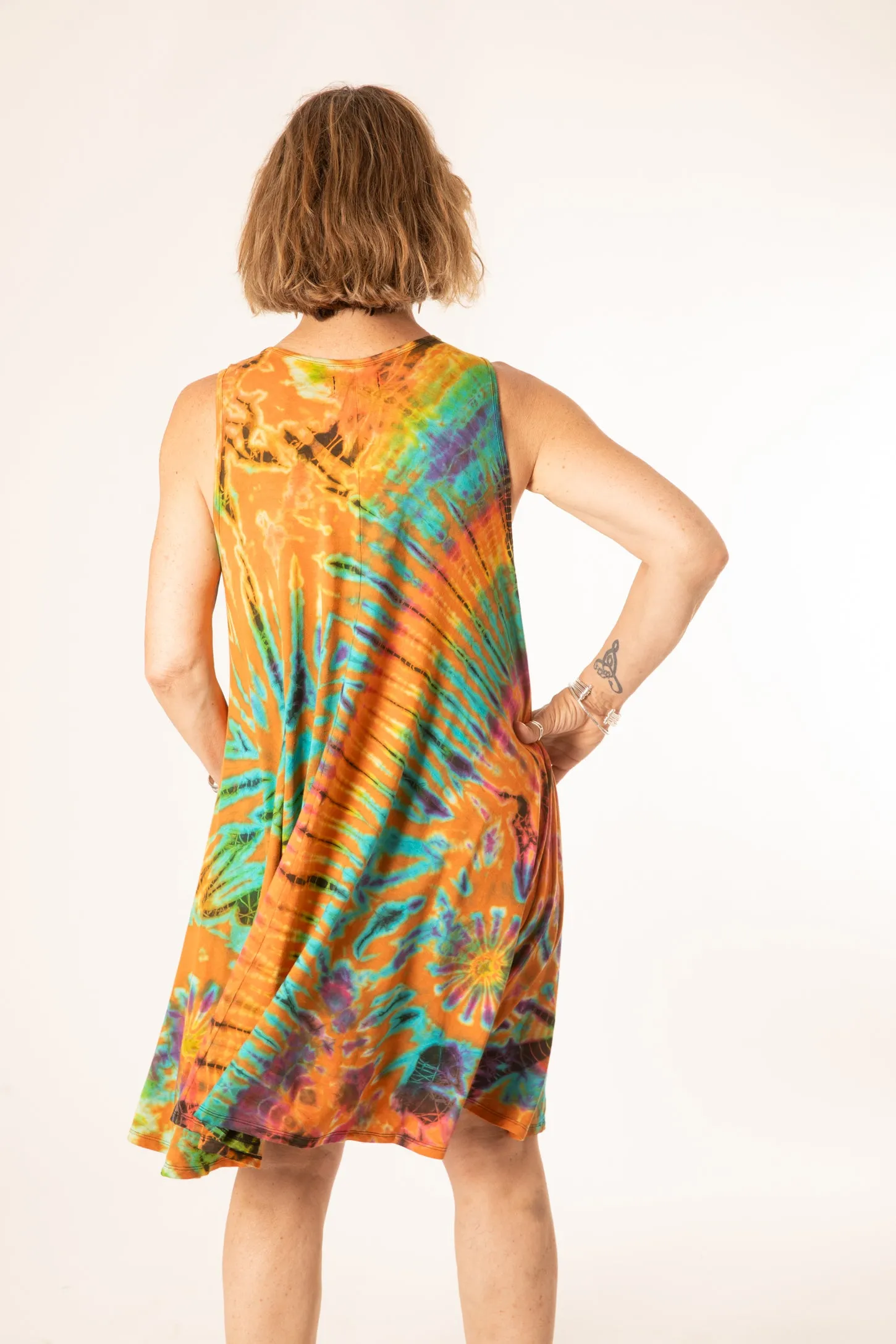 Althea Mudmee Tie Dye Tank Dress