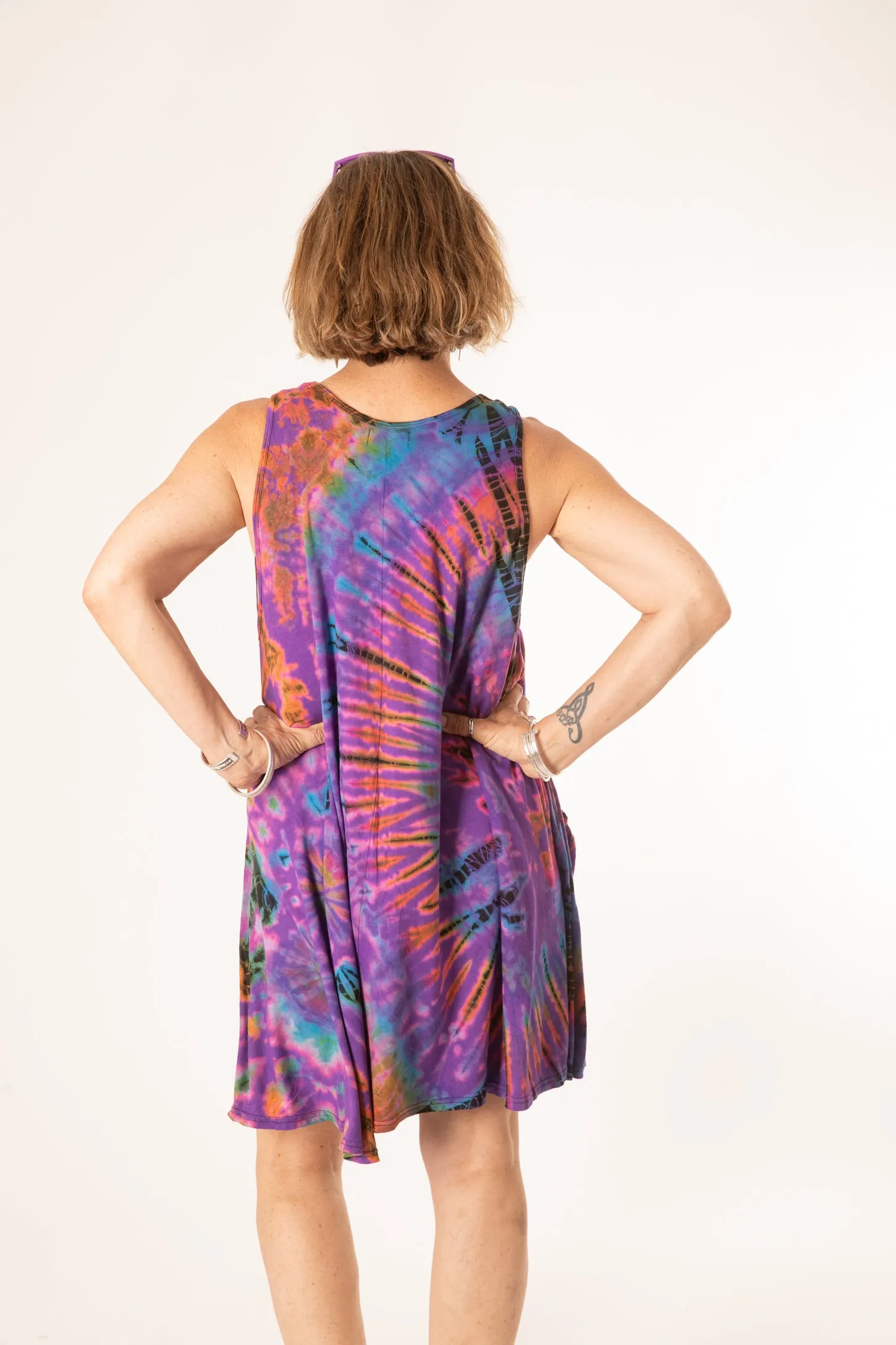 Althea Mudmee Tie Dye Tank Dress