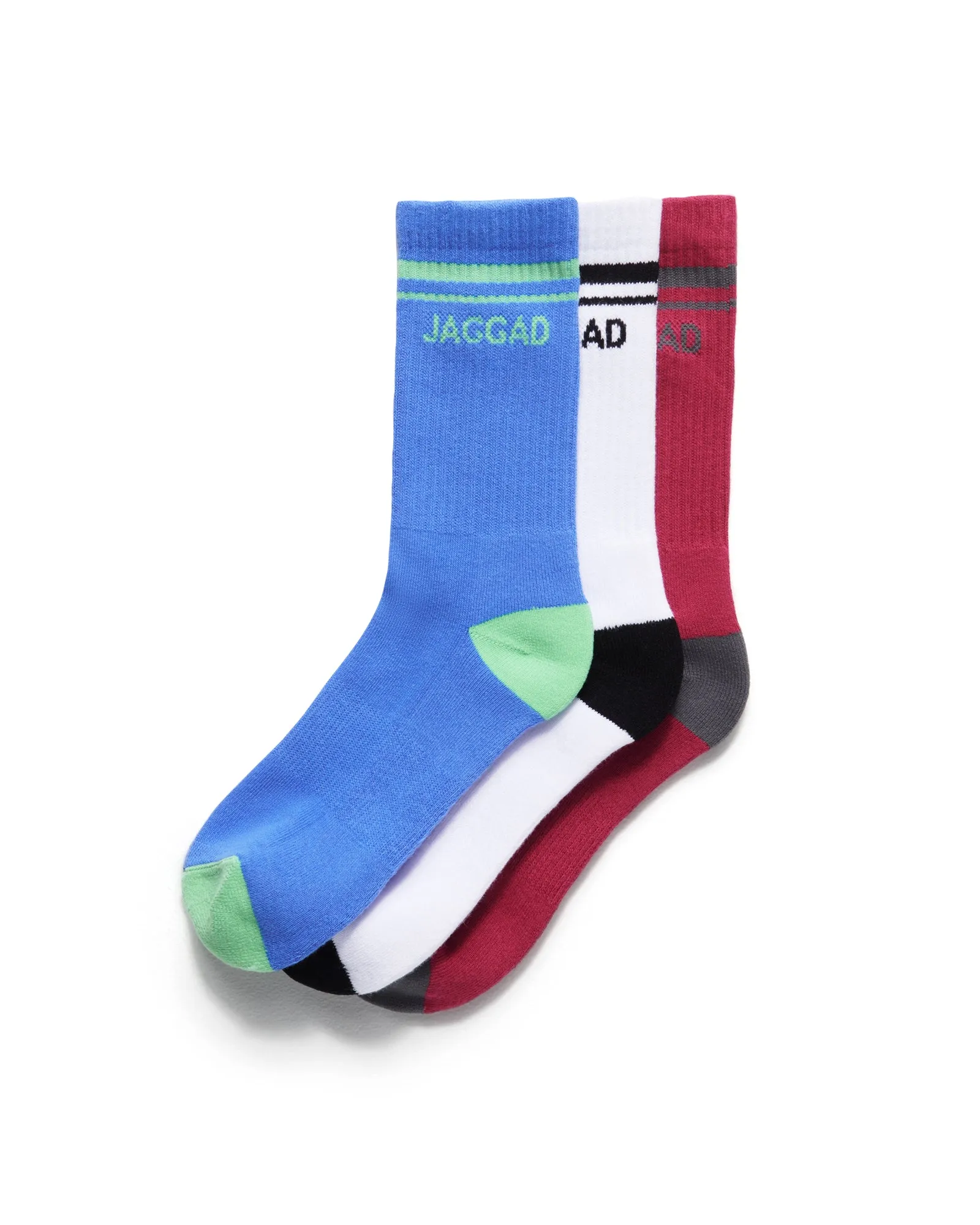 ANGELES 3-PACK CREW SOCK