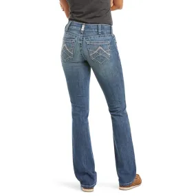 Ariat R.E.A.L Mid Rise Straight Leg Rainstorm Jean