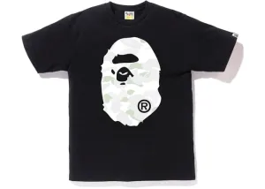 BAPE BIG HEAD GLOW CAMO T-SHIRT