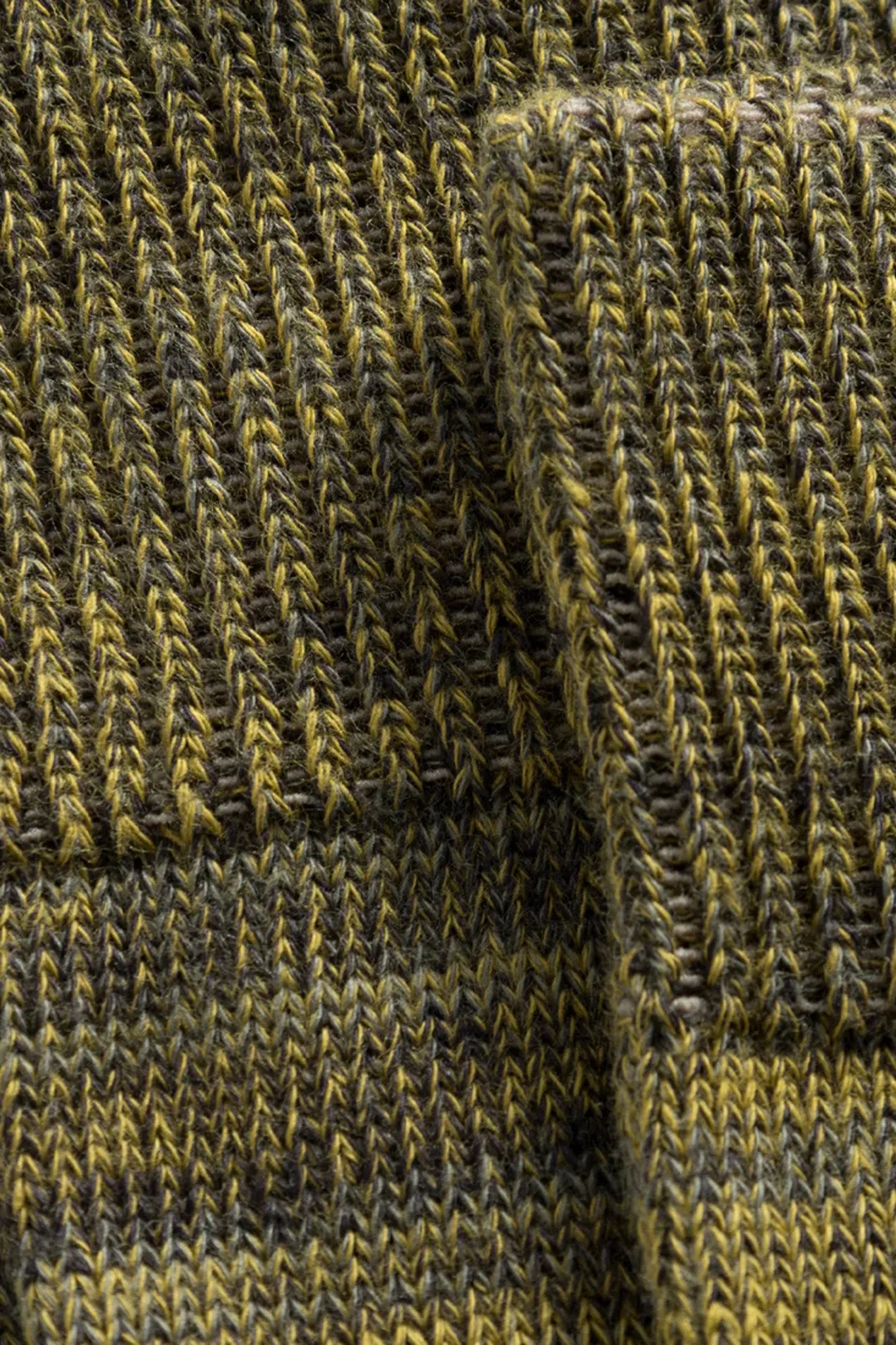 Bjarki Cotton Twist Sock Facade Yellow