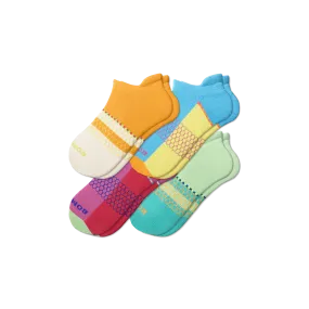 Black Hive Collection Ankle Sock 4-Pack