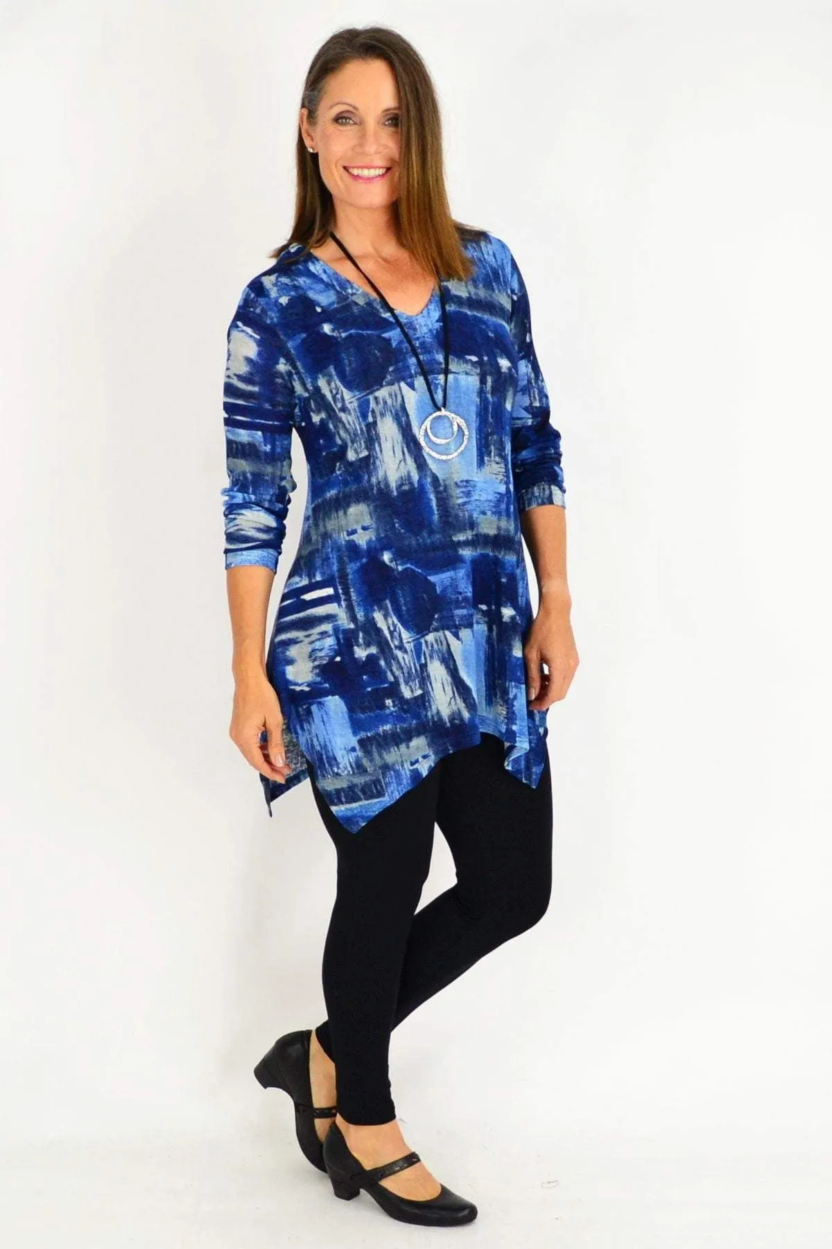 Blue Nova Tunic Top