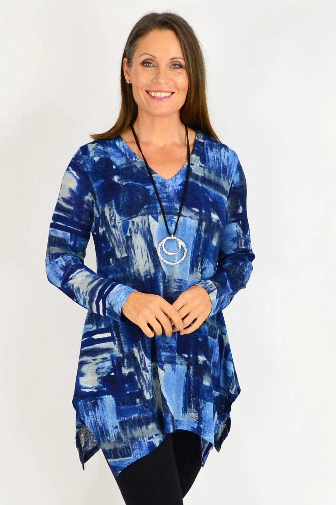 Blue Nova Tunic Top