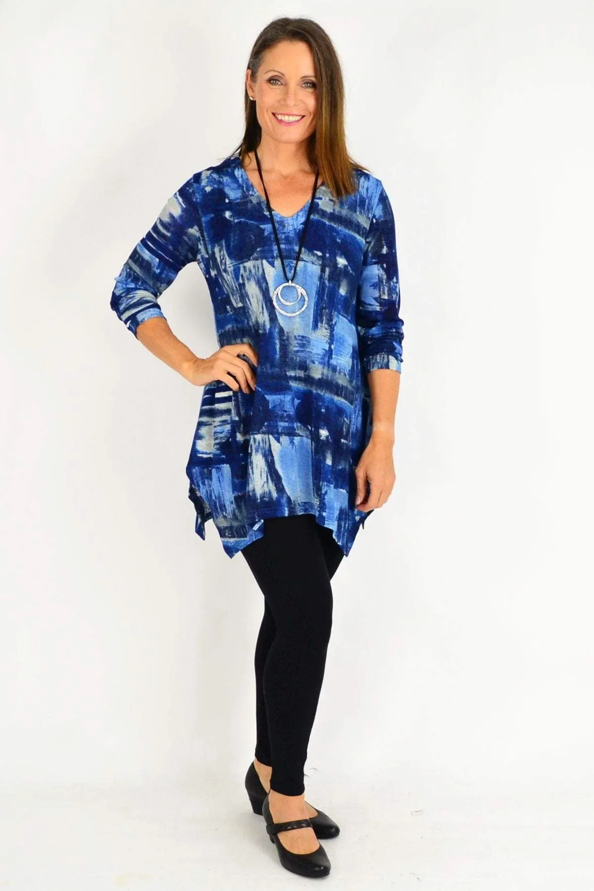 Blue Nova Tunic Top