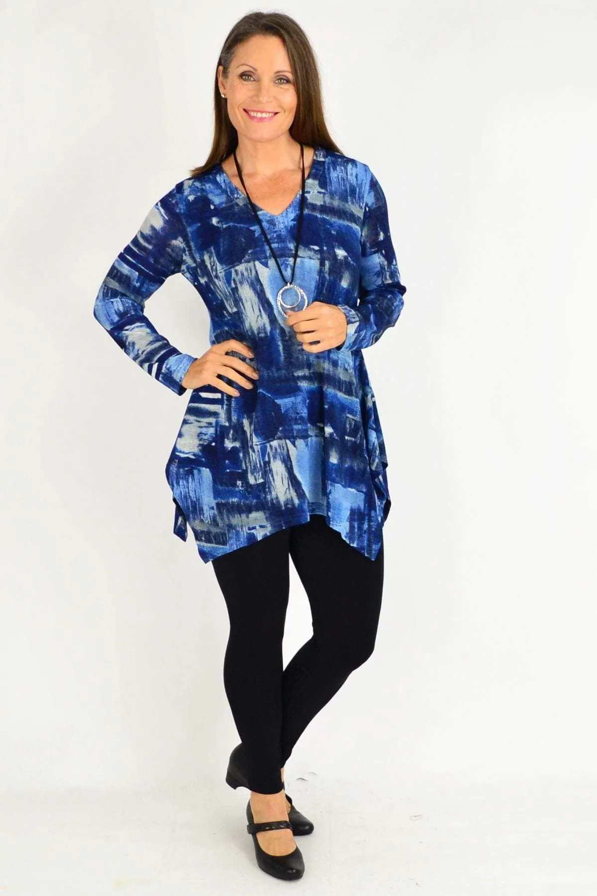 Blue Nova Tunic Top