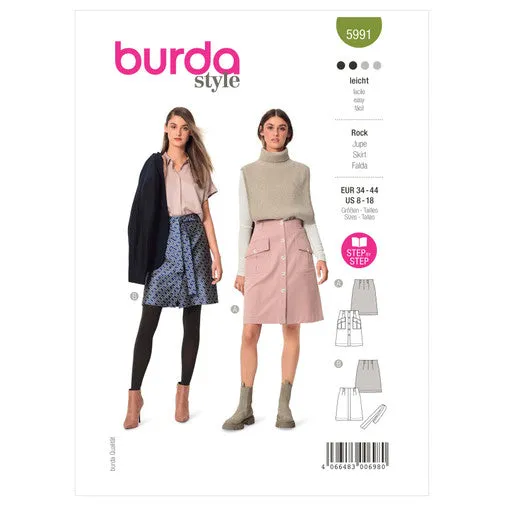 Burda Skirts 5991