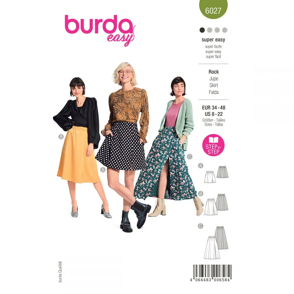 Burda Skirts 6027