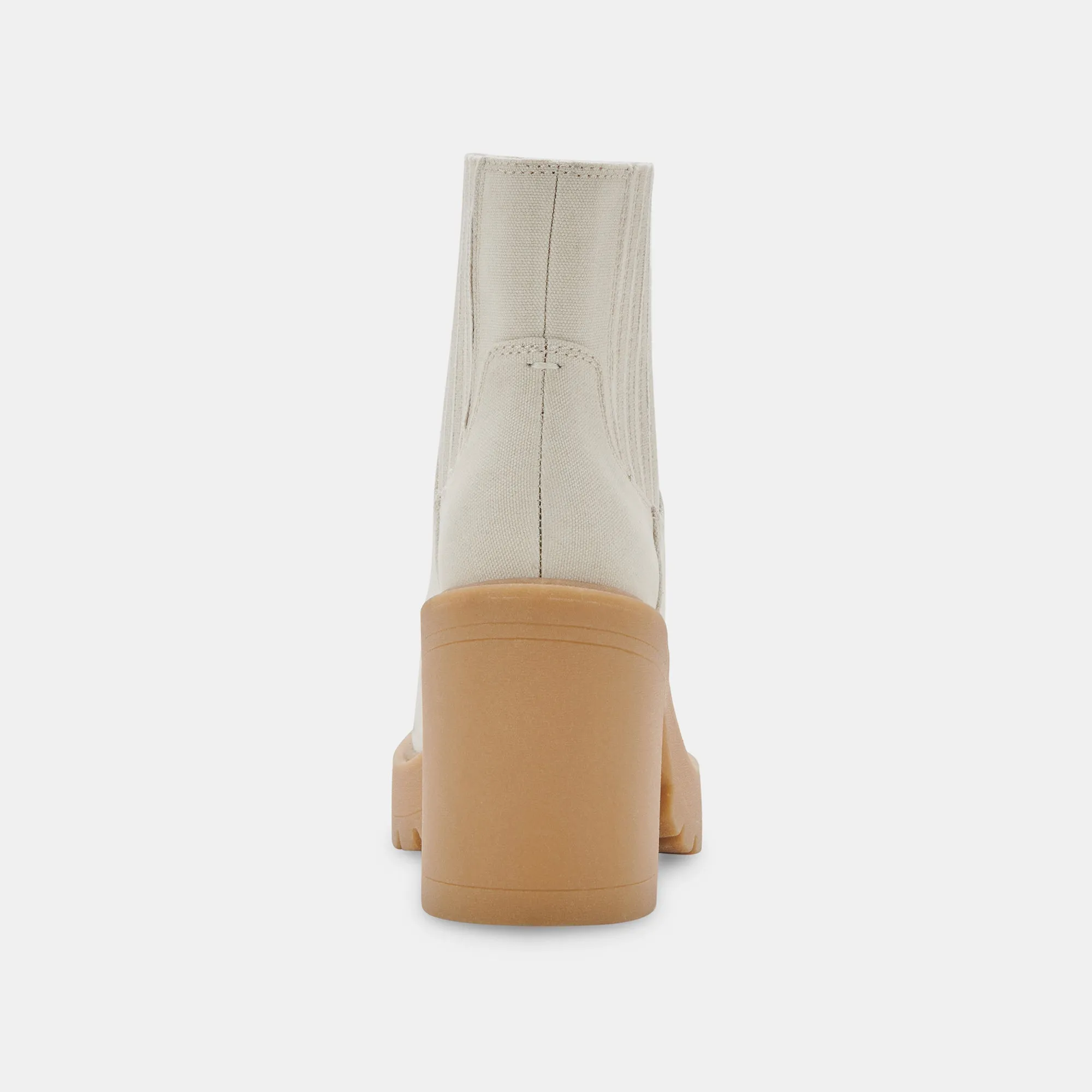 CASTER BOOTIES SANDSTONE CANVAS