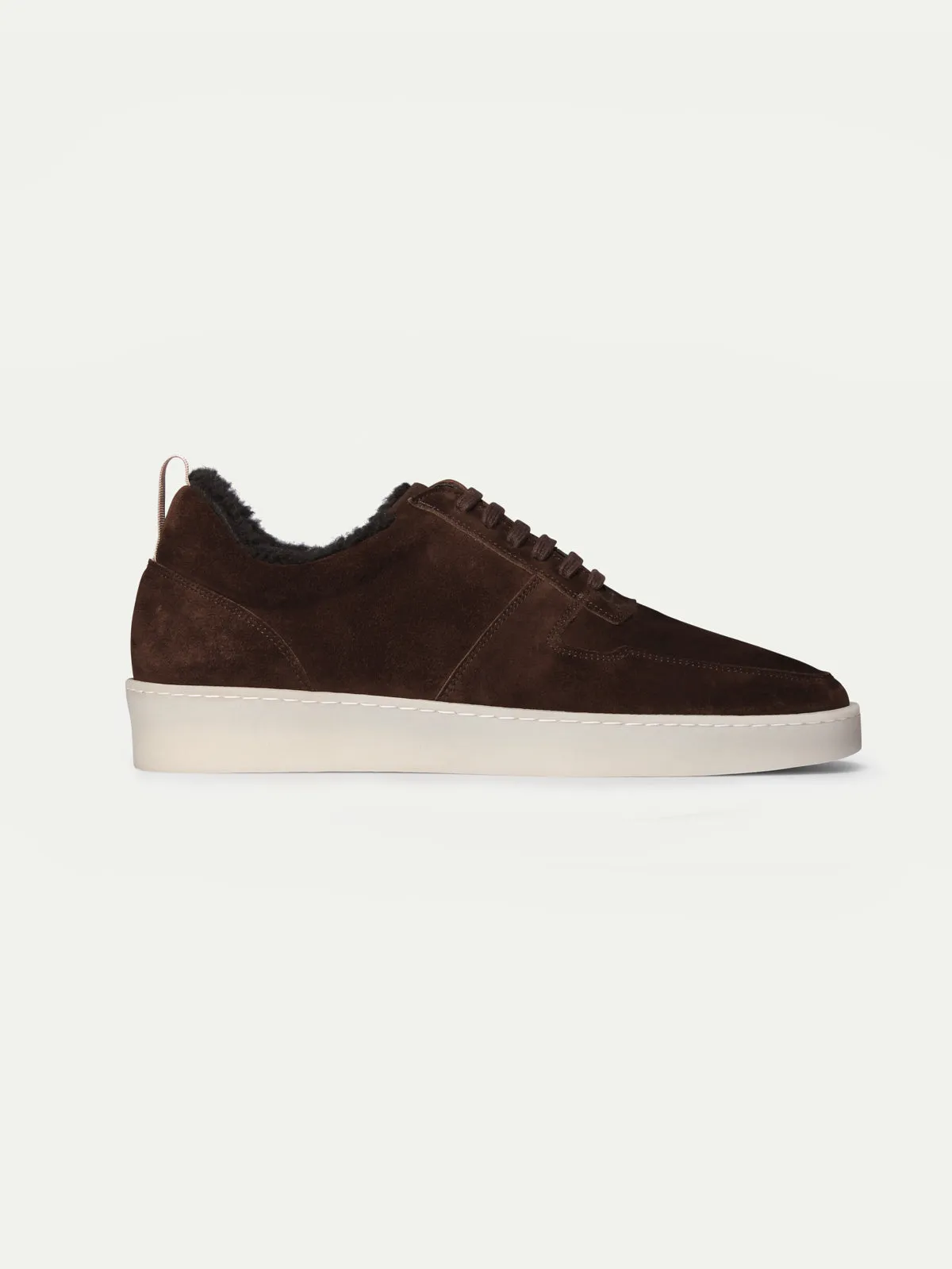 Chocolate Shearling Bayside Sneaker