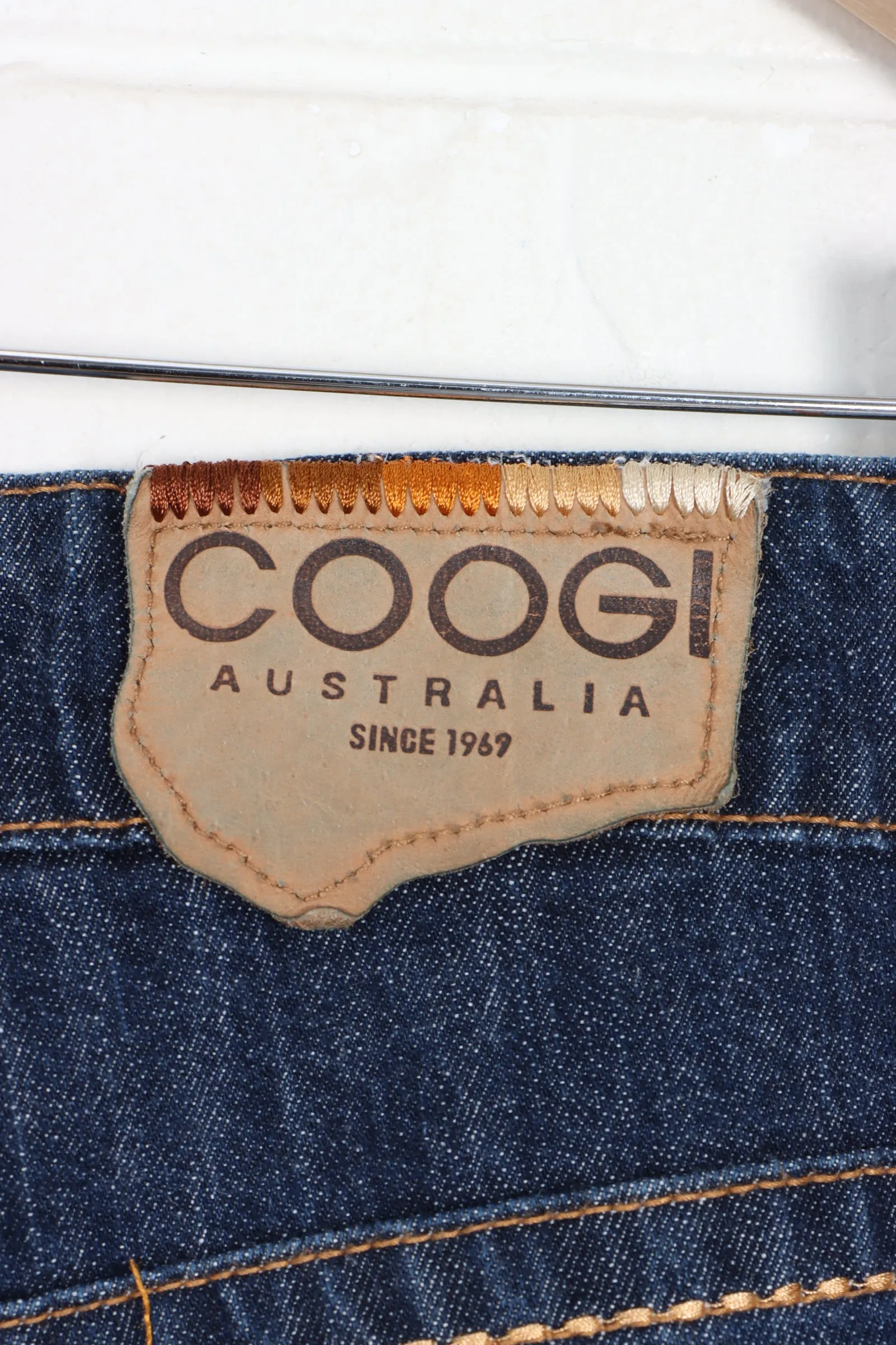 COOGI Embroidered Dark Wash Y2K Jeans (18)