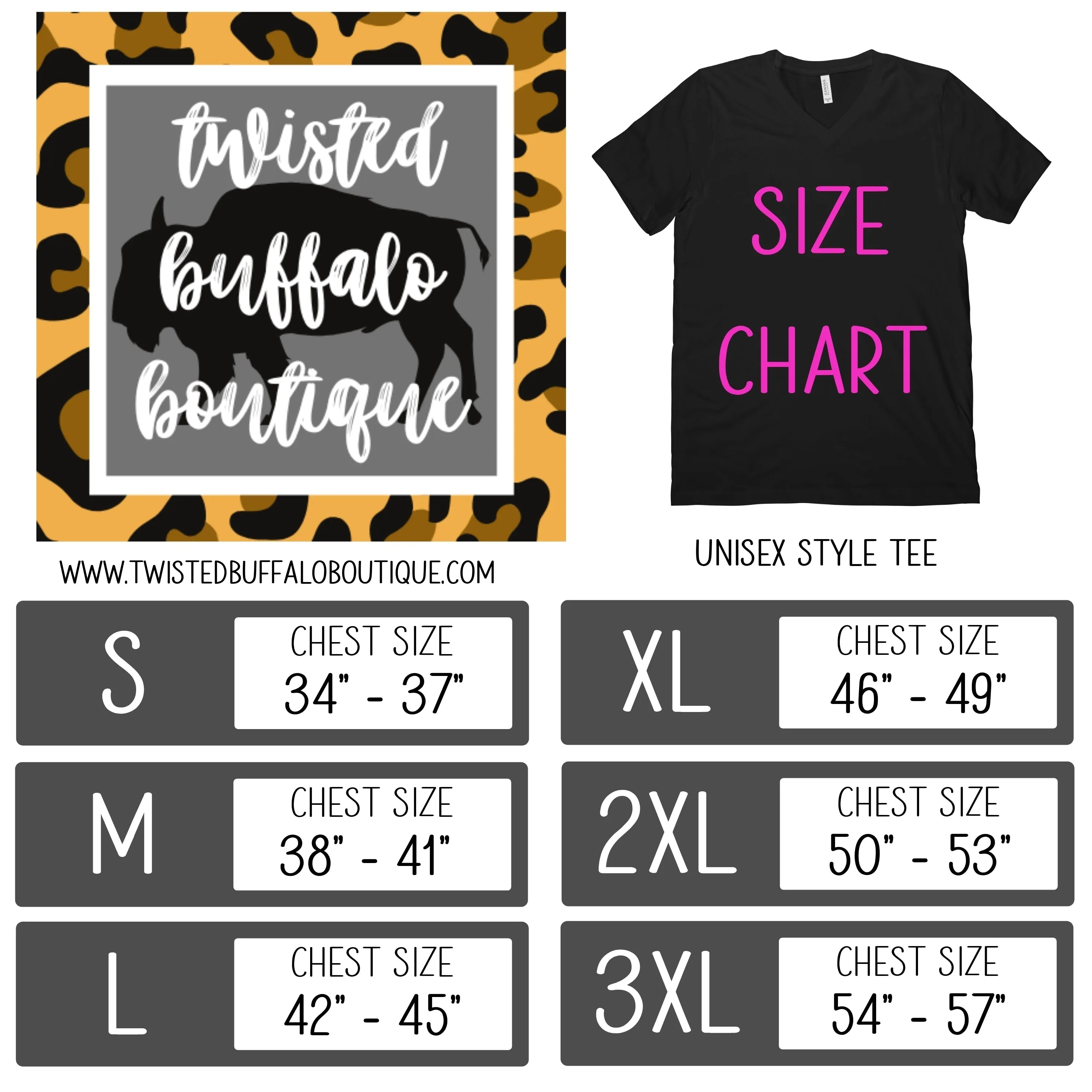 {COOL MOM} Black Puff Leopard Crew Neck Tee