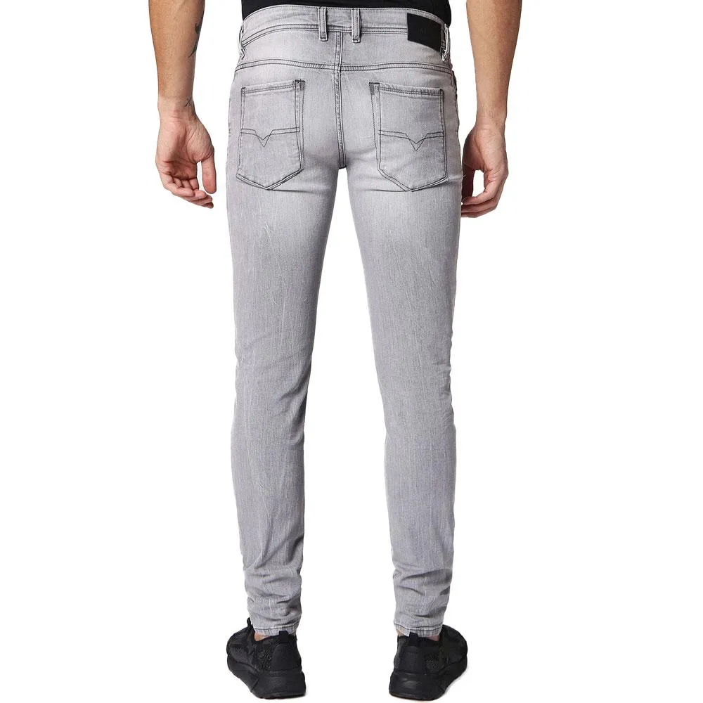 Diesel Sleenker 084RZ Skinny Jeans - Grey