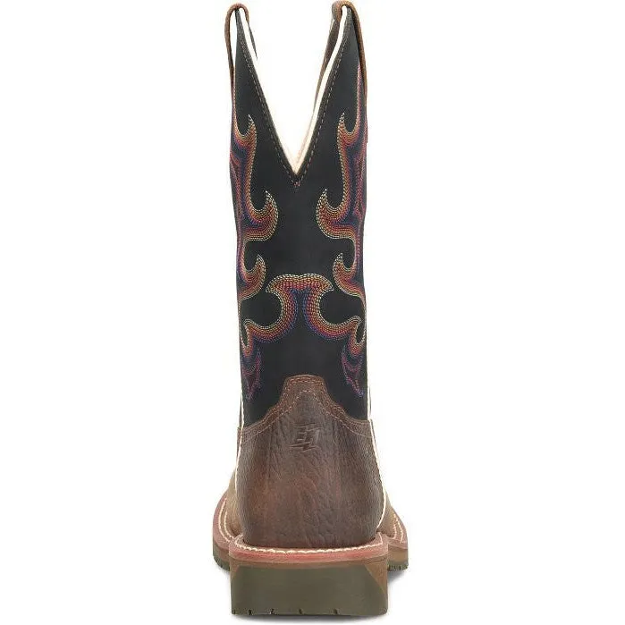 Double H Men's Belgrade 12 Comp Toe Western Work Boot -Brown- DH6140