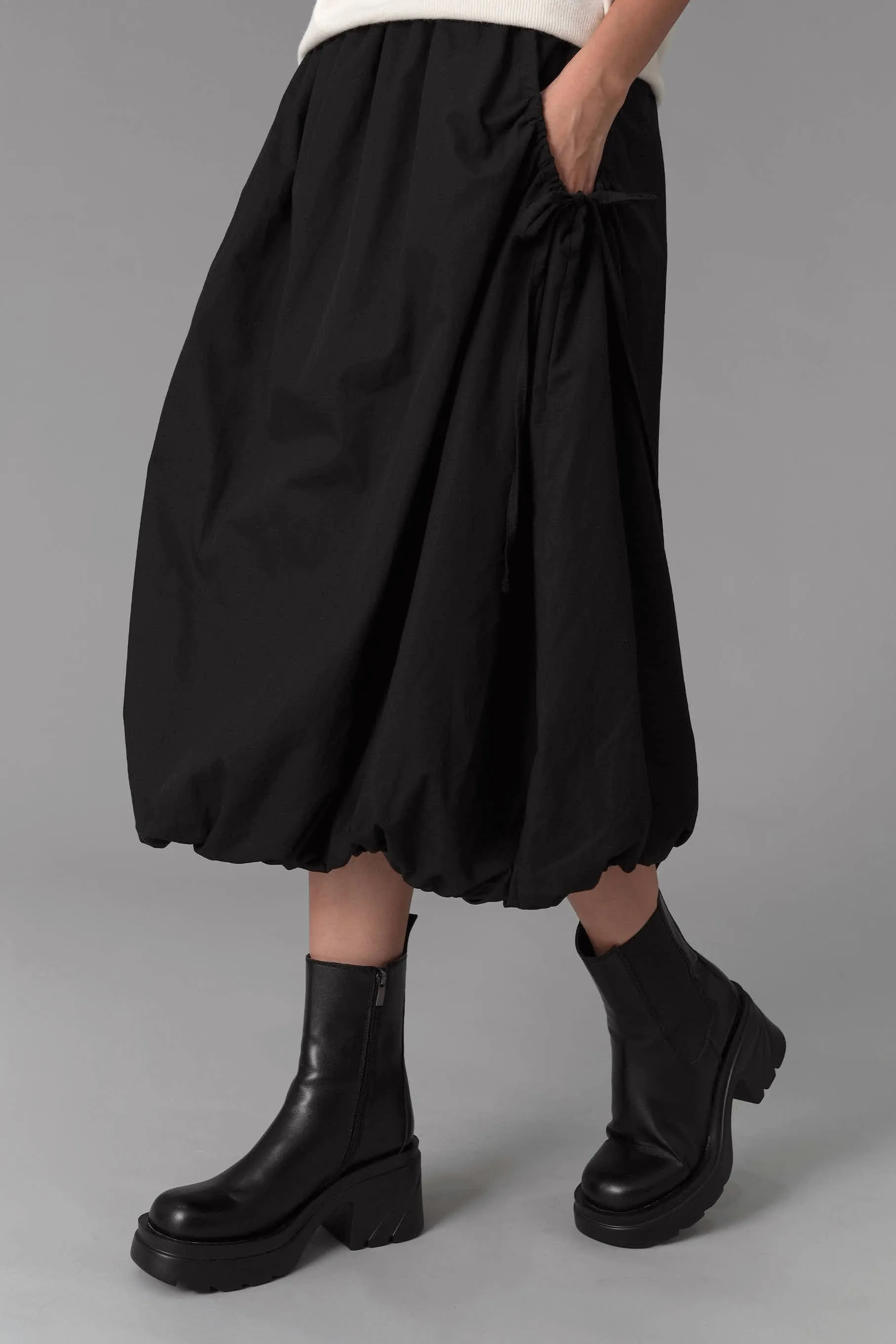 Harley Midi Skirt, Black