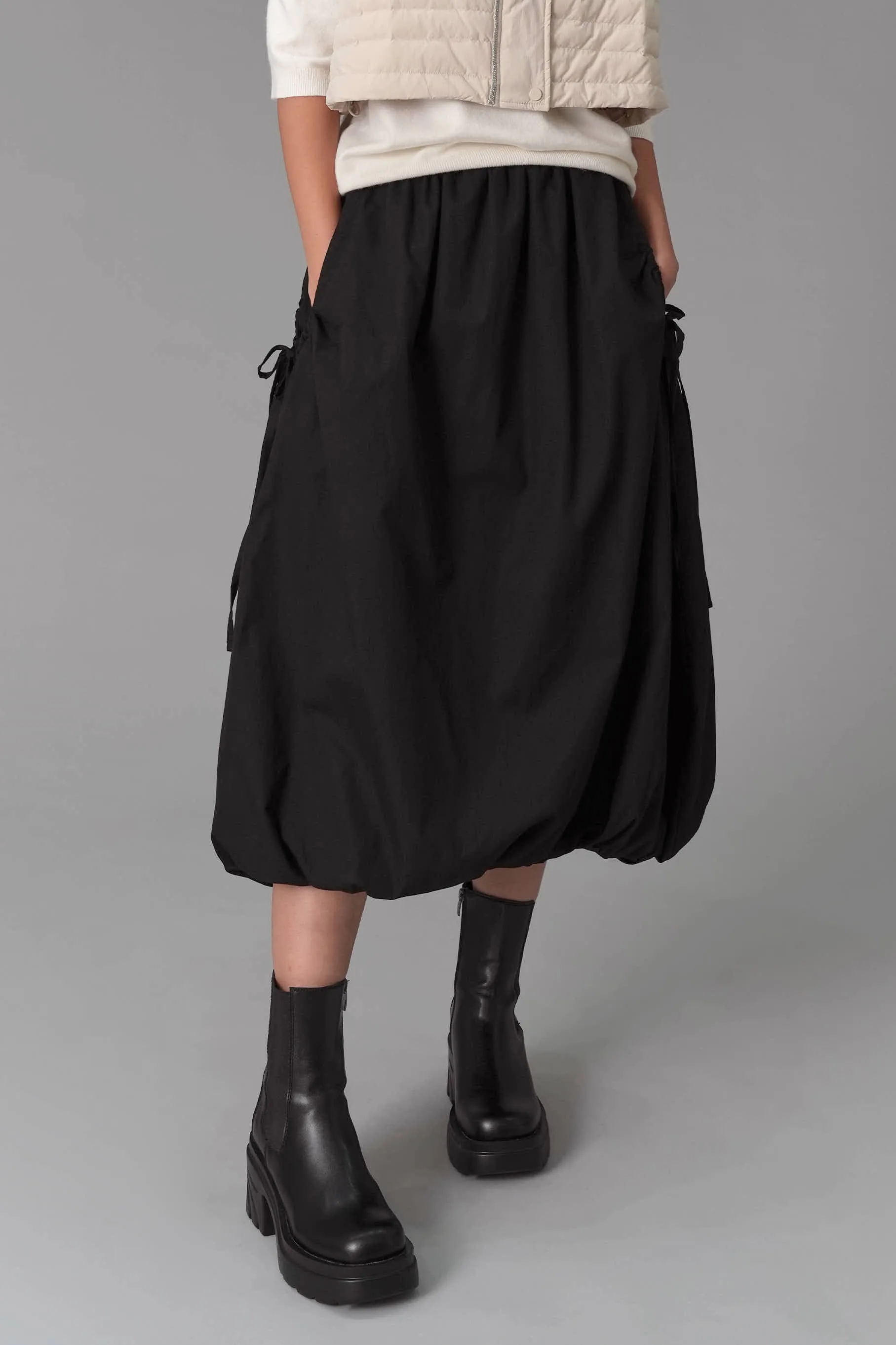 Harley Midi Skirt, Black