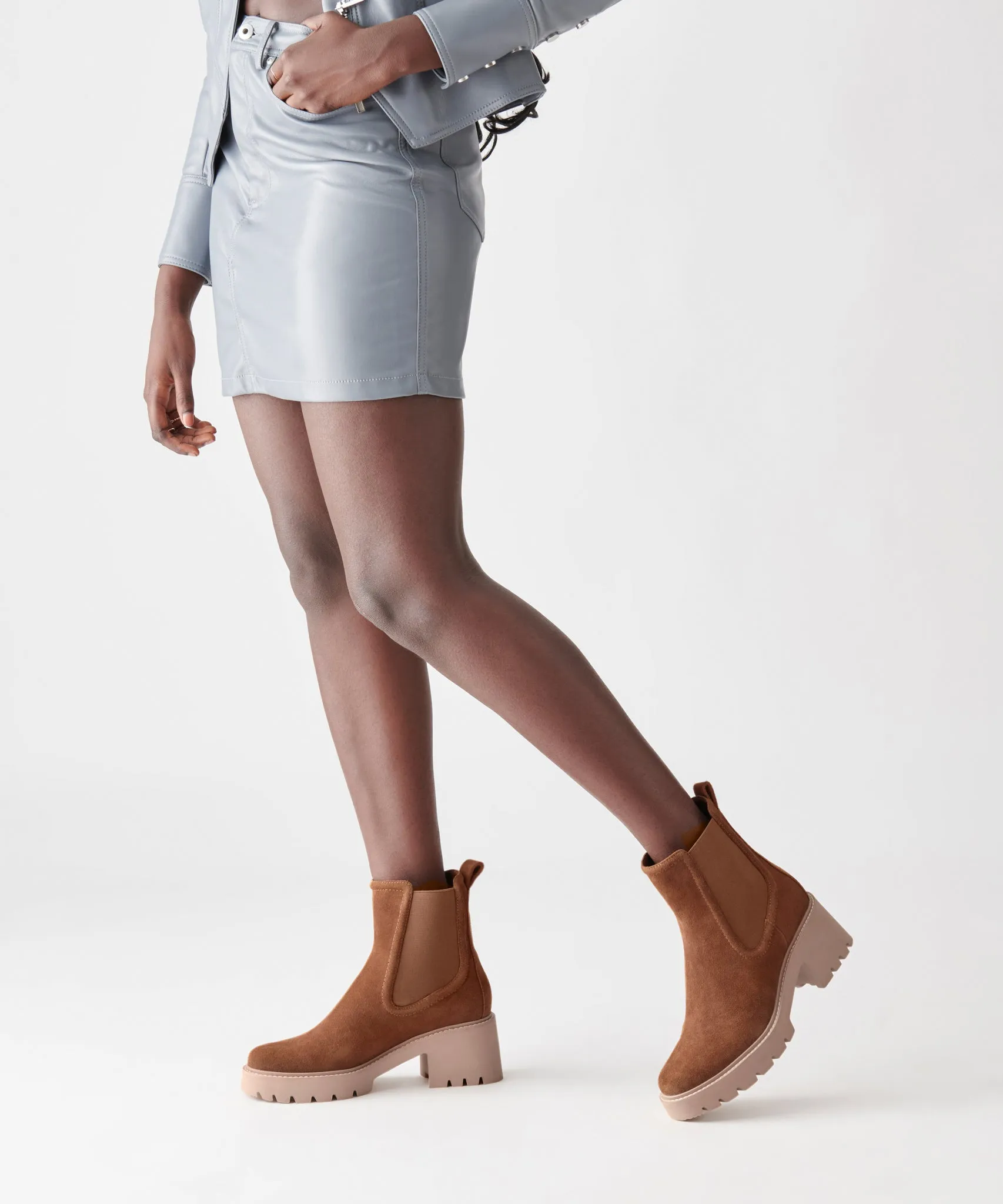 HAWK H2O BOOTIES DK BROWN SUEDE