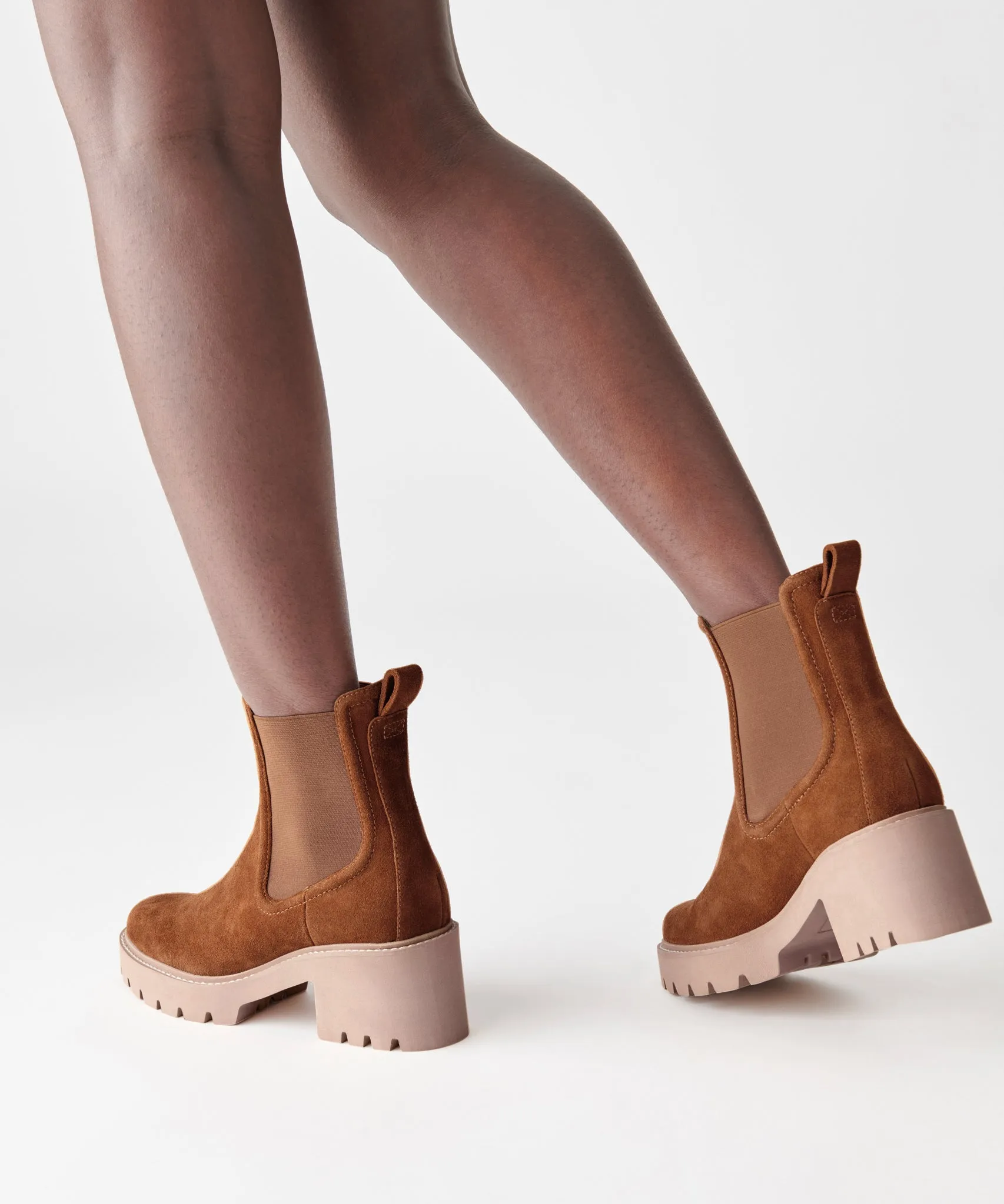 HAWK H2O BOOTIES DK BROWN SUEDE