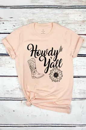 Howdy Ya'll Cowgirl T-Shirt