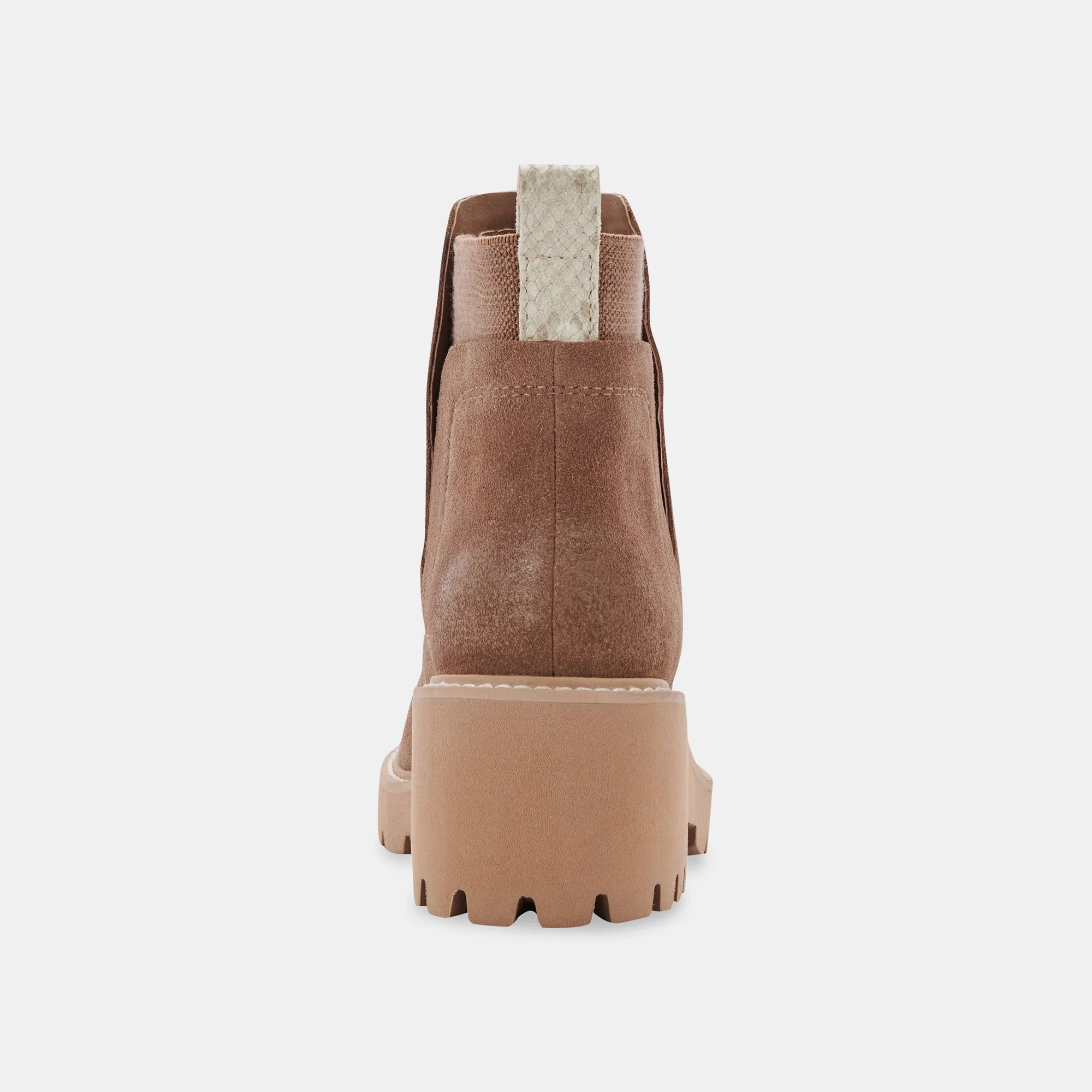 HUEY H2O WIDE BOOTIES MUSHROOM SUEDE