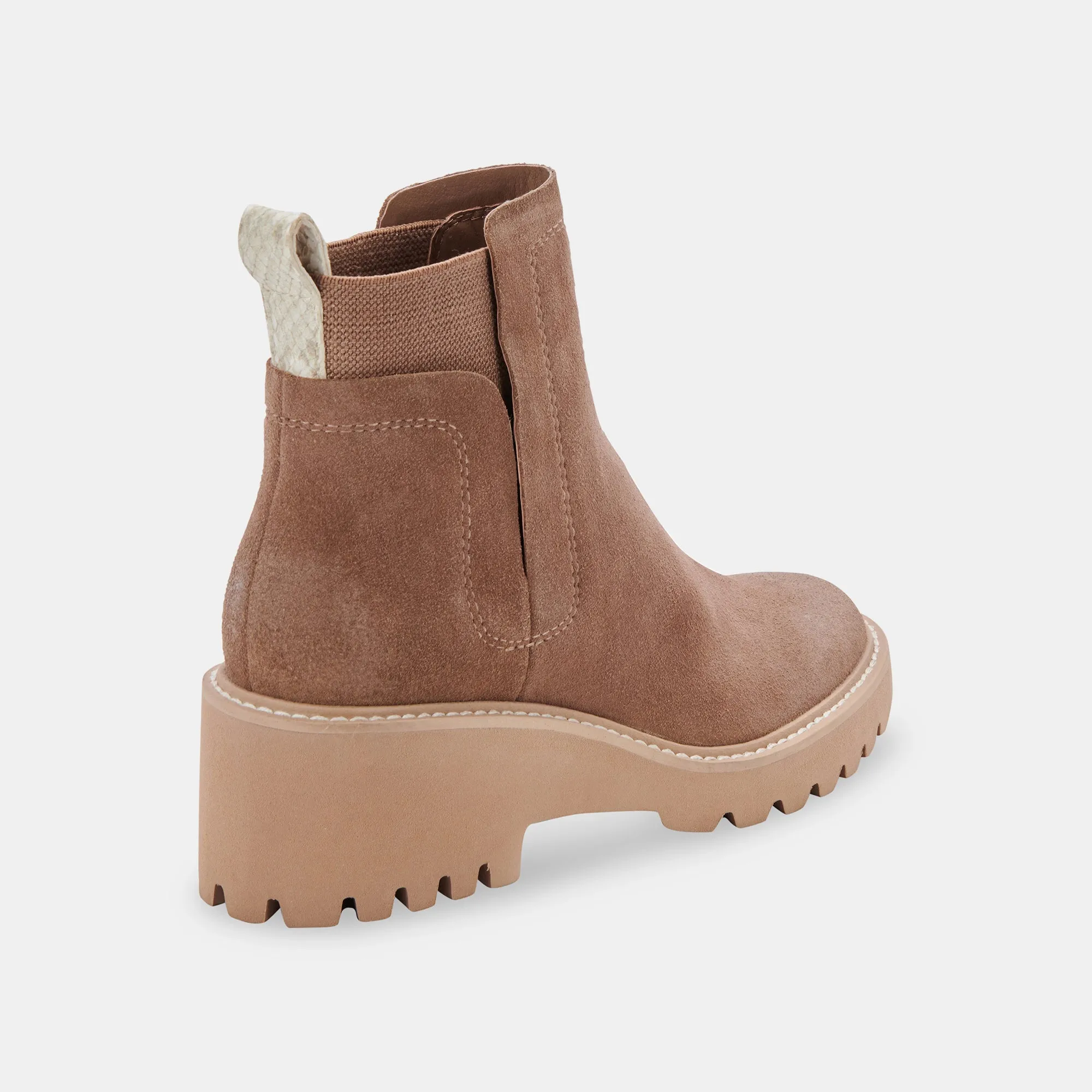 HUEY H2O WIDE BOOTIES MUSHROOM SUEDE