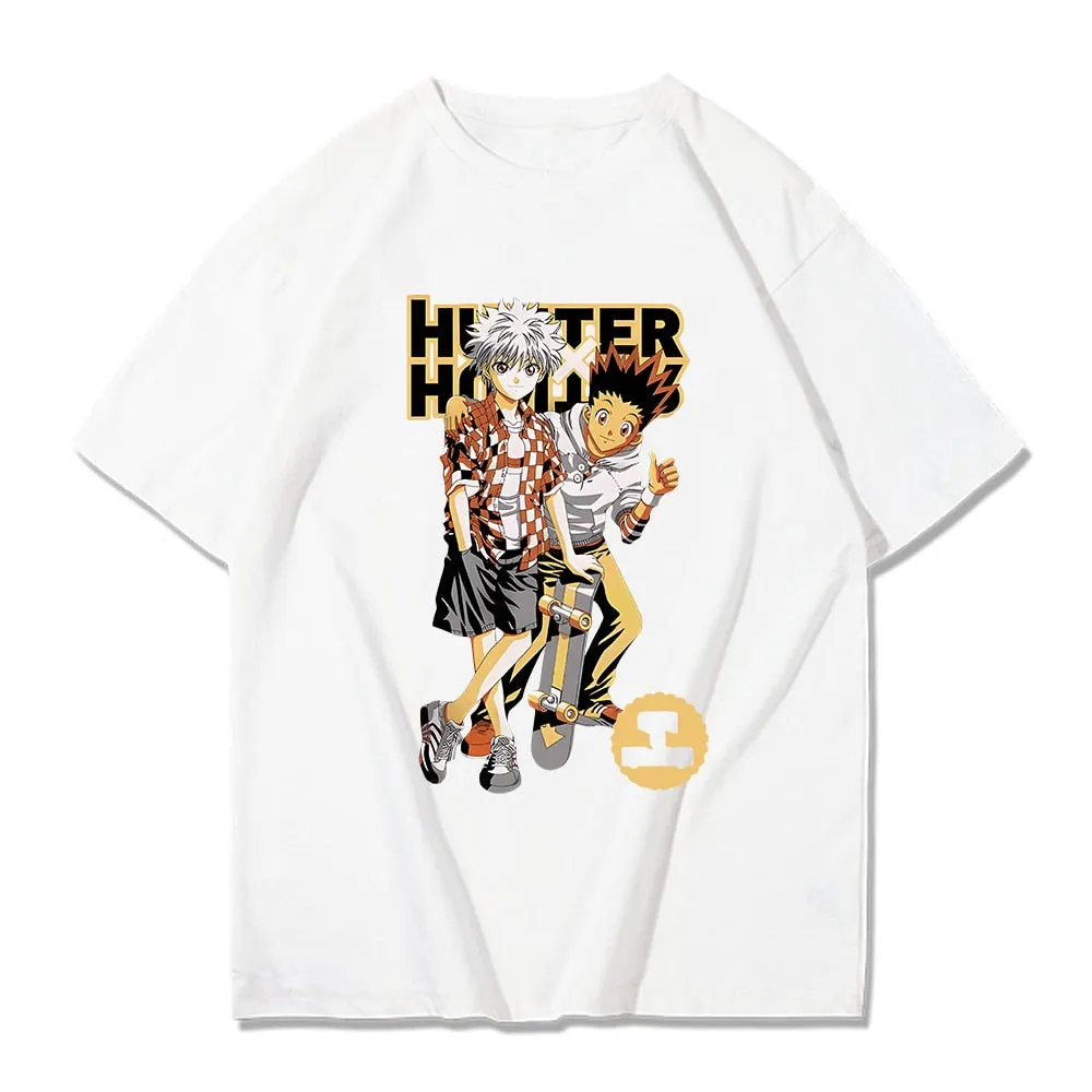 Hunter X Hunter Gon and Killua Cool Anime T-Shirt High Quality