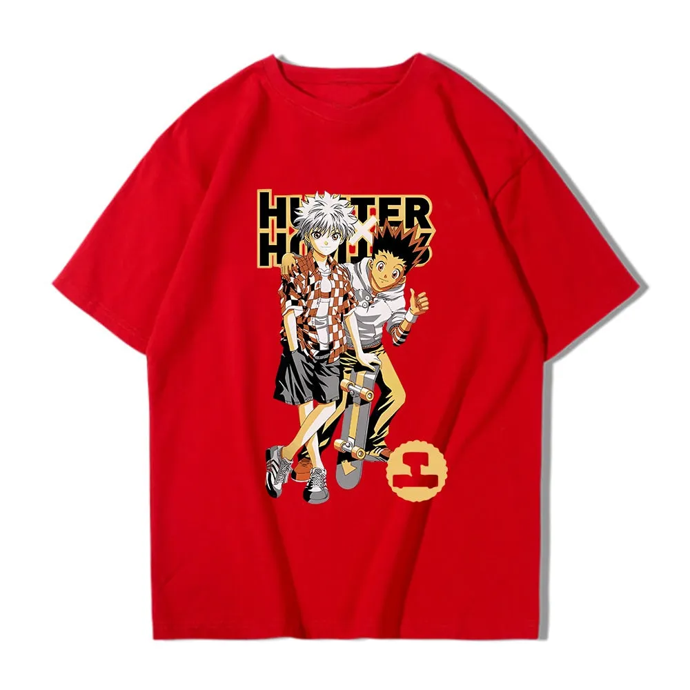 Hunter X Hunter Gon and Killua Cool Anime T-Shirt High Quality