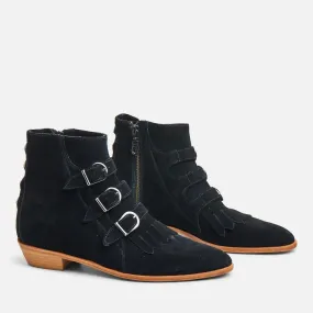 JETT CLASSIC BLACK SUEDE/NATURAL SOLE