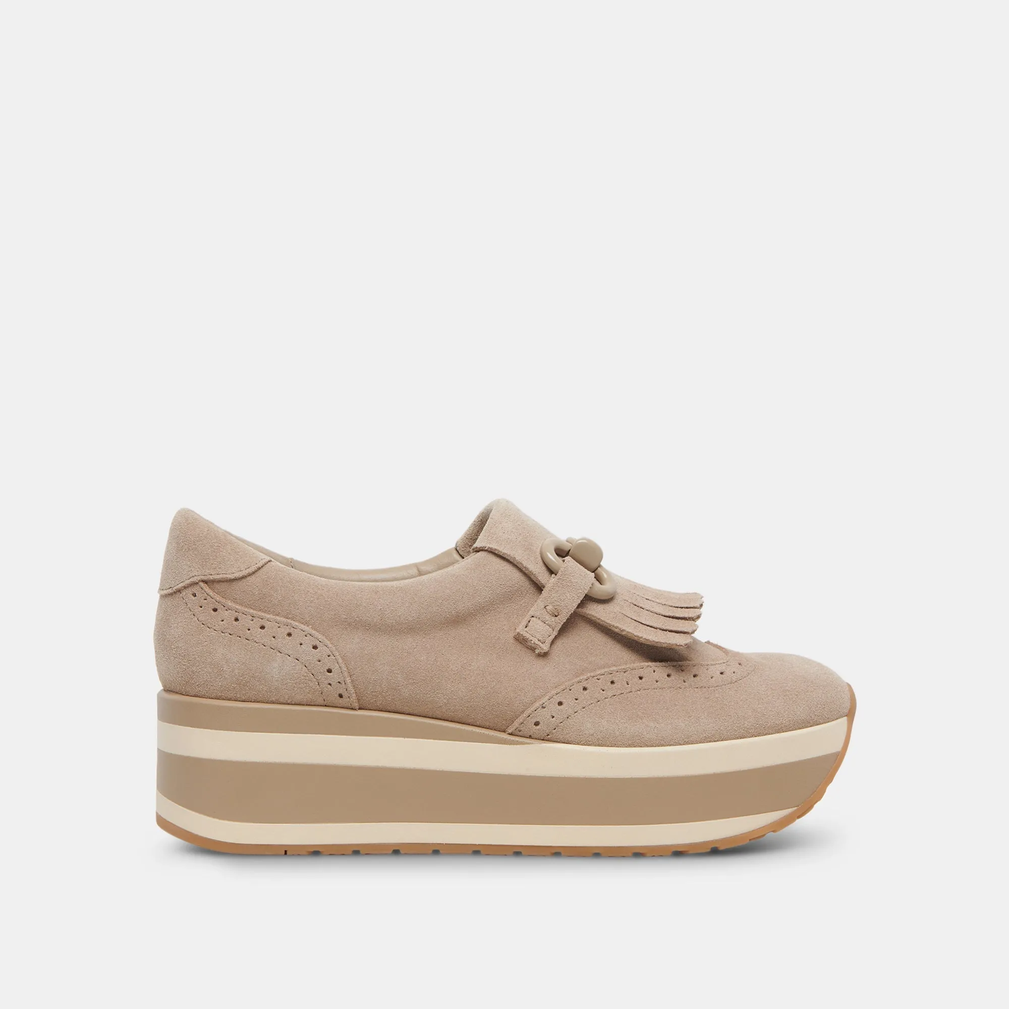 JHAX SNEAKERS ALMOND SUEDE - re:vita