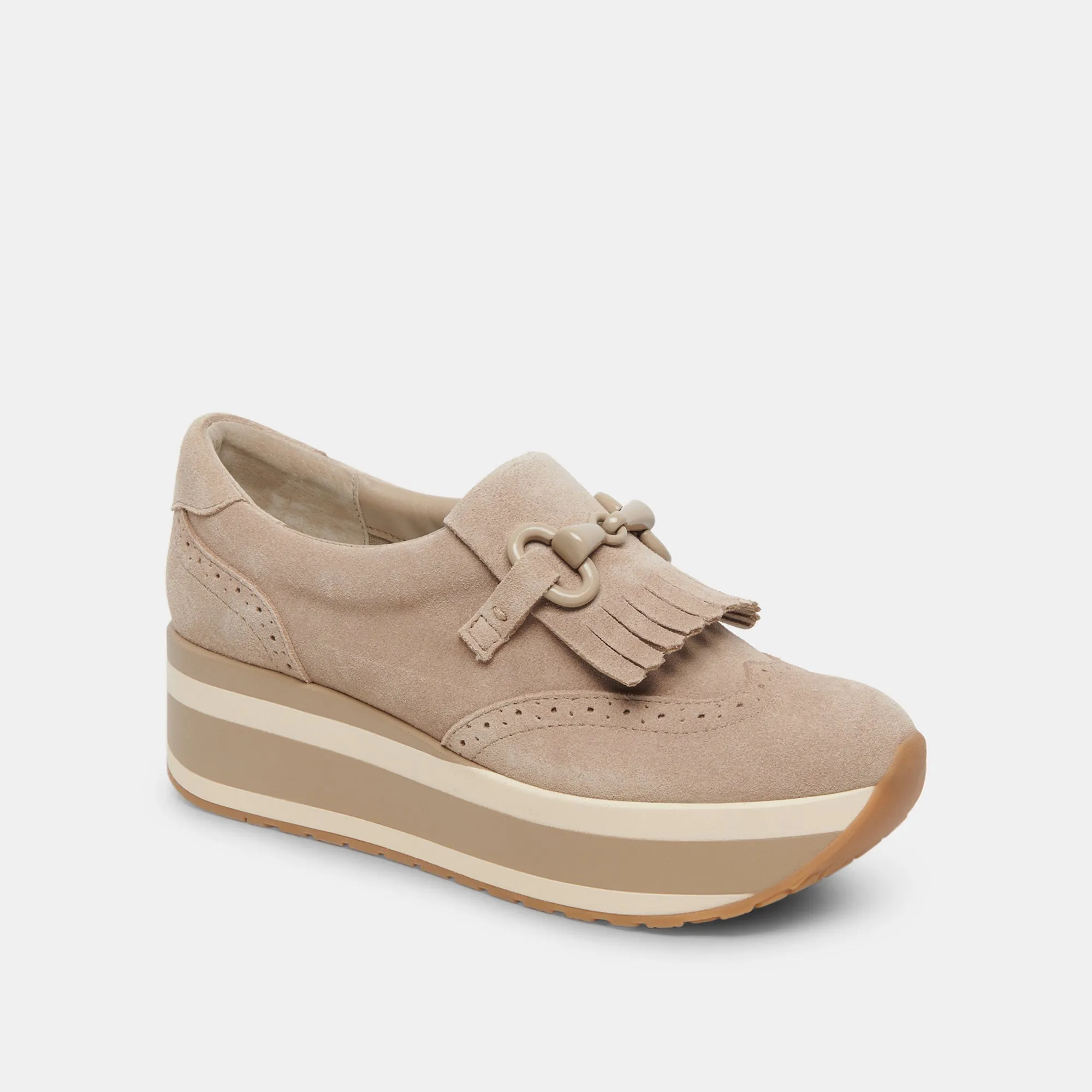 JHAX SNEAKERS ALMOND SUEDE - re:vita