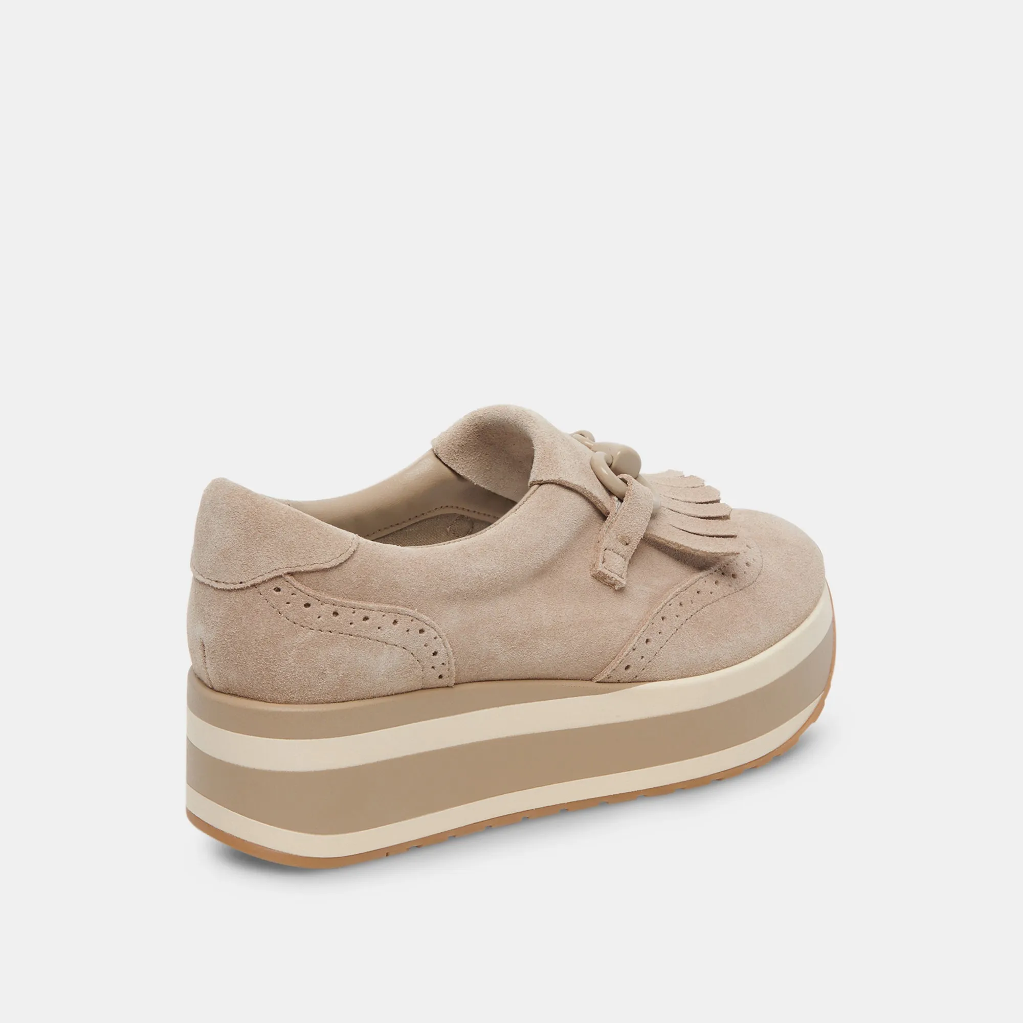 JHAX SNEAKERS ALMOND SUEDE - re:vita