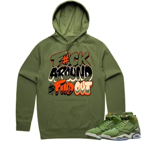 Jordan MVP 678 Sky J Olive Hoodie to Match - CELADON F#CK