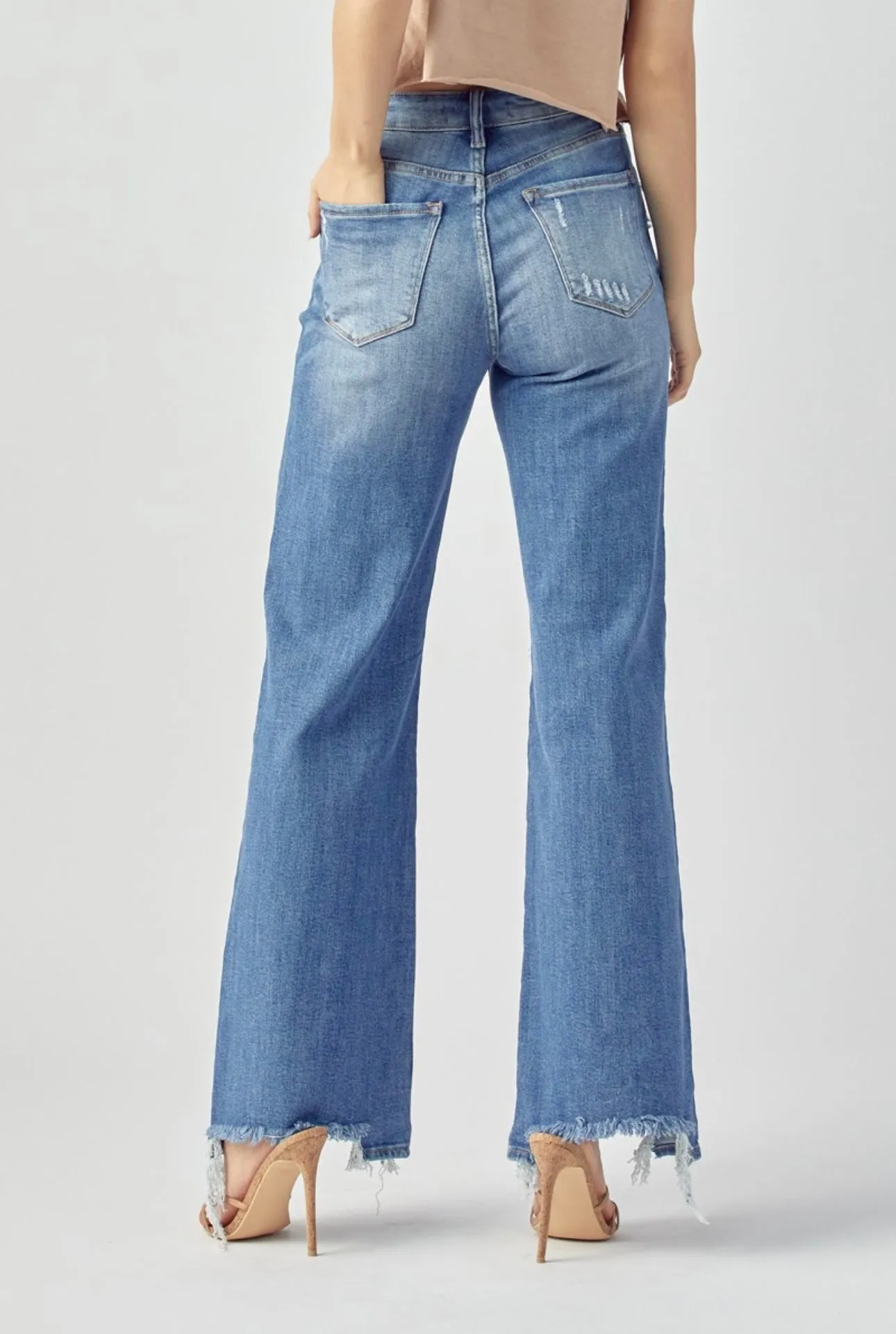 Kamryn Wide Leg Dad Jeans RDP5035