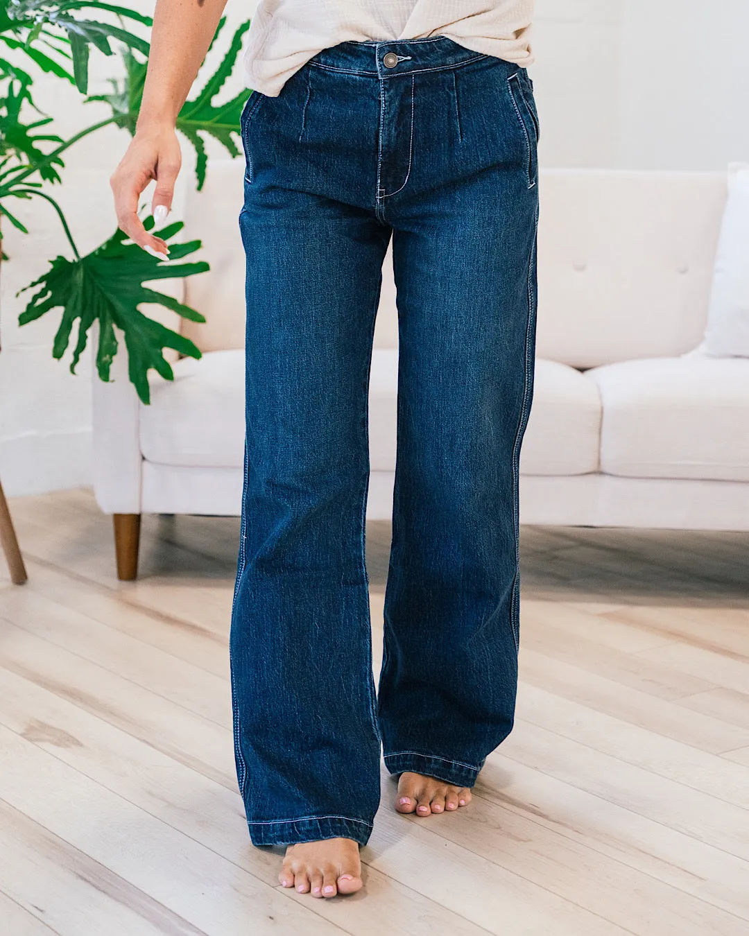 KanCan Trisha Wide Leg Jeans