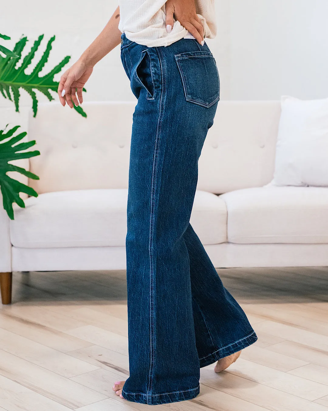 KanCan Trisha Wide Leg Jeans