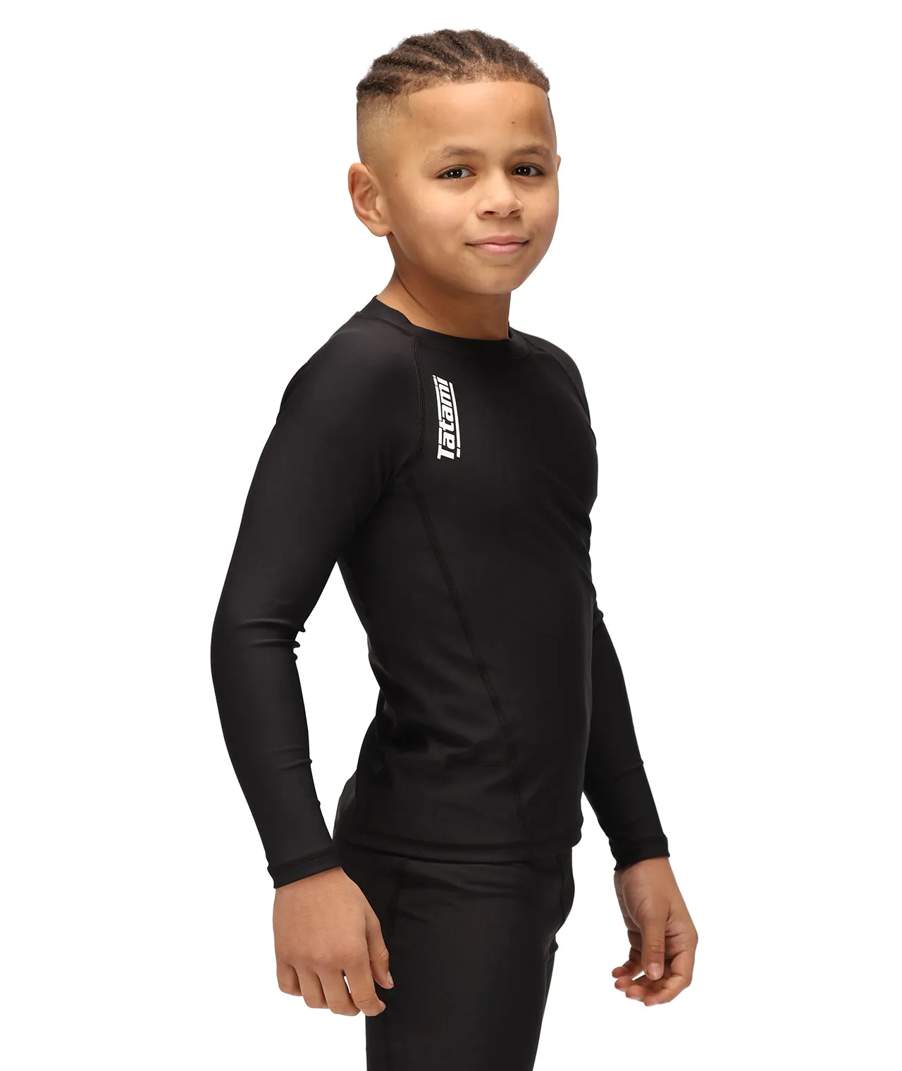 Kids Nova Rash Guard - Black