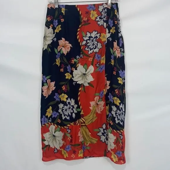 Kobi HalperinNWT Multi Floral Print Skirt